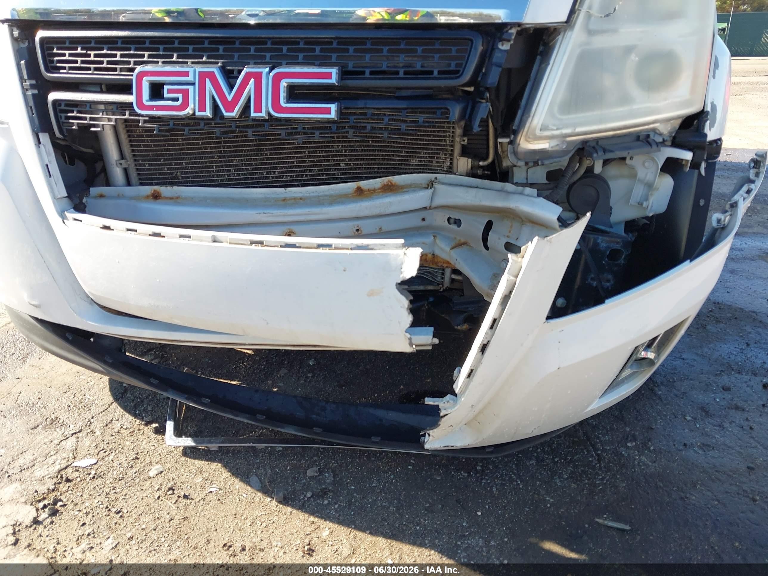 2015 Gmc Terrain Sle-2 White vin: 2GKFLWEK7F6213384