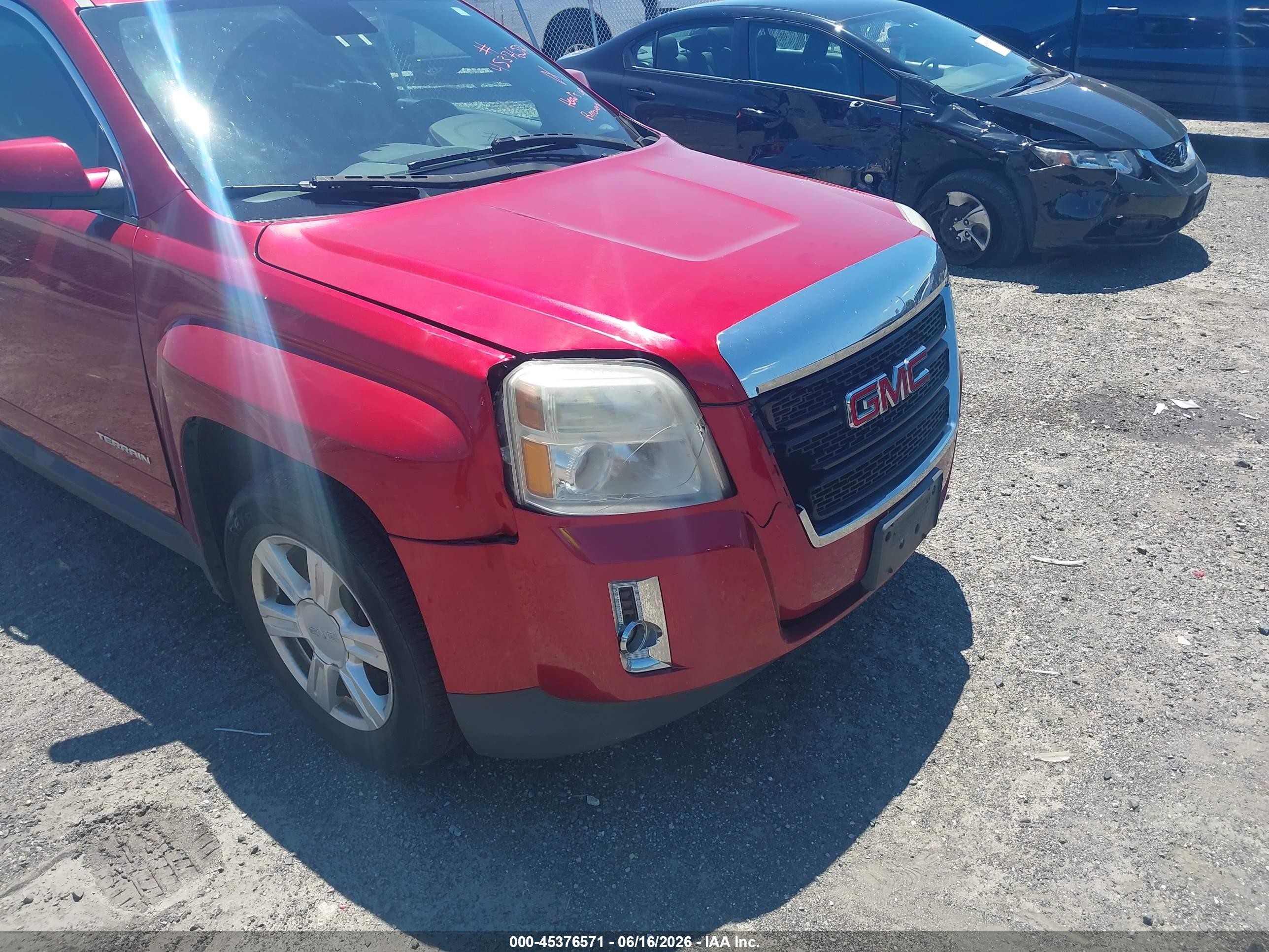 2015 Gmc Terrain Sle-2 Красный vin: 2GKFLWEK7F6304090