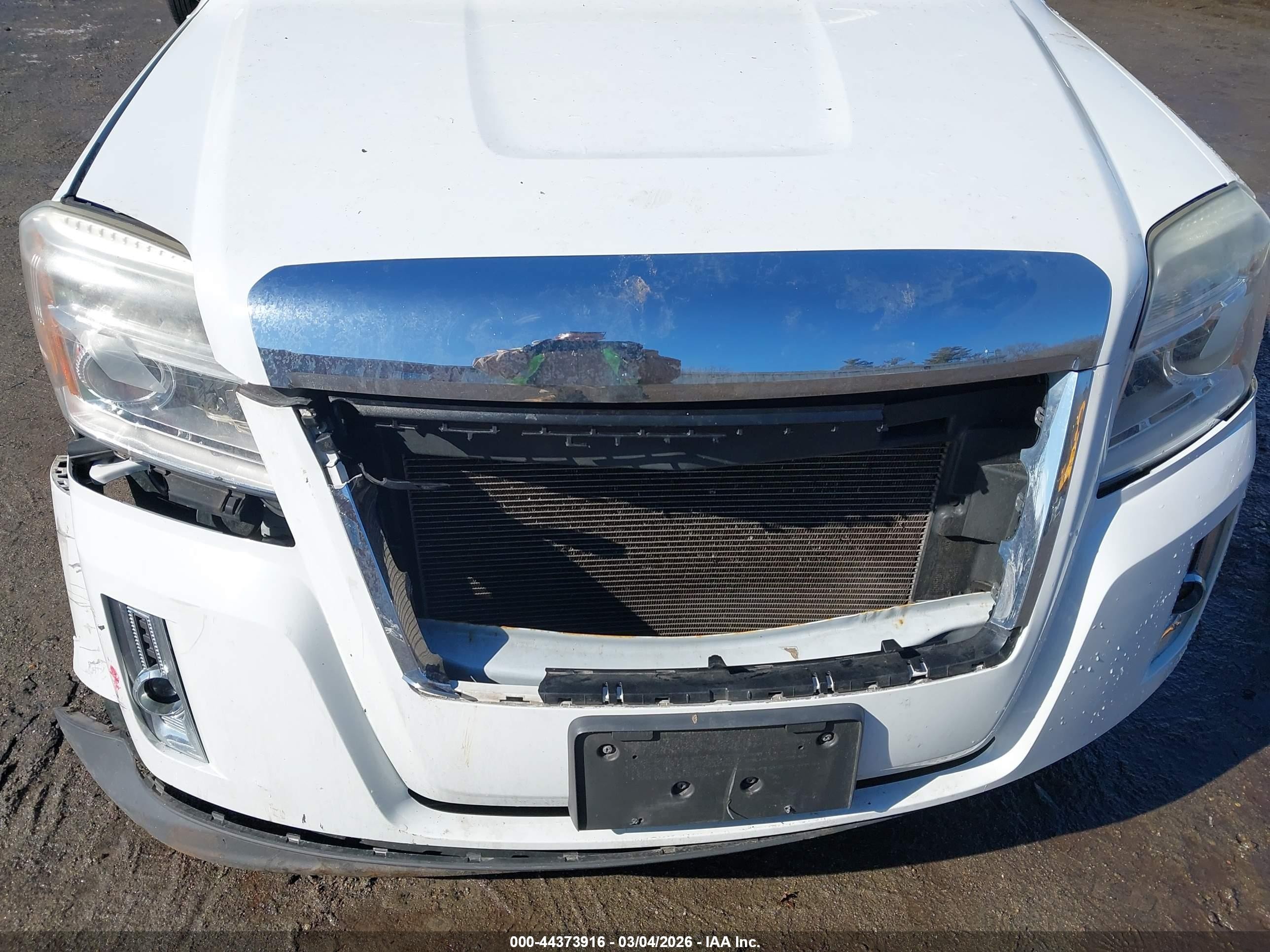 2015 Gmc Terrain Sle-2 Белый vin: 2GKFLWEK7F6328793
