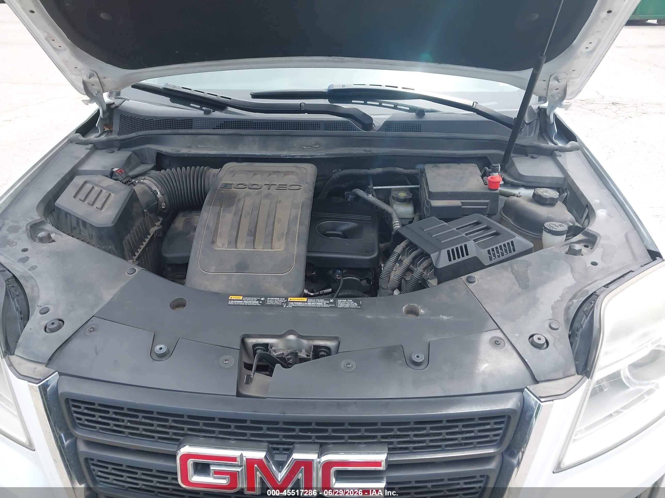2014 Gmc Terrain Sle-2 White vin: 2GKFLWEK8E6306039