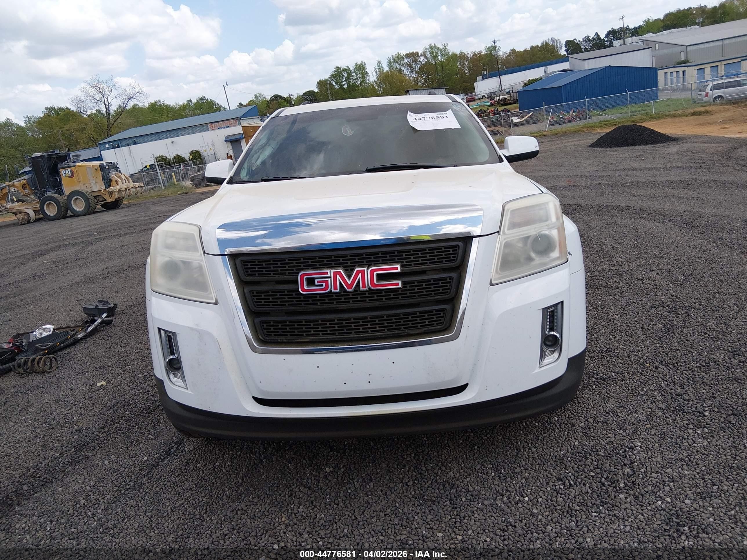 2014 Gmc Terrain Sle-2 White vin: 2GKFLWEK8E6381968