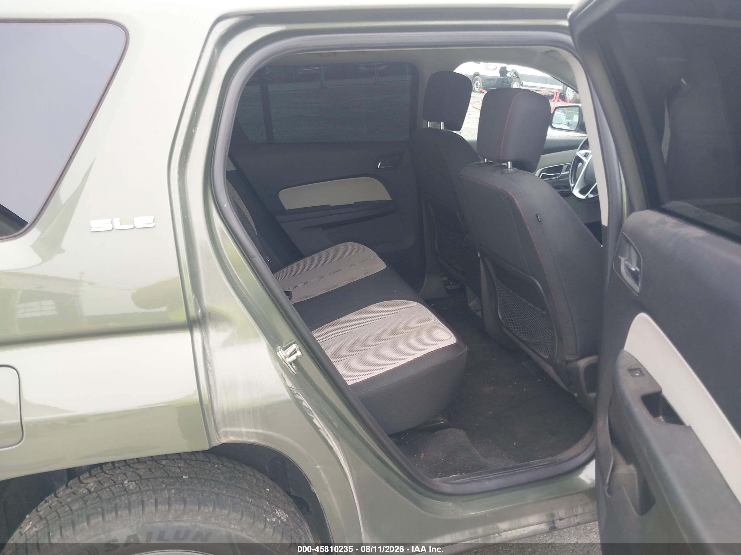 2015 Gmc Terrain Sle-2 Green vin: 2GKFLWEK8F6145175