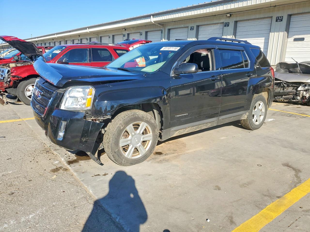 2015 Gmc Terrain Sle Черный vin: 2GKFLWEK8F6221820