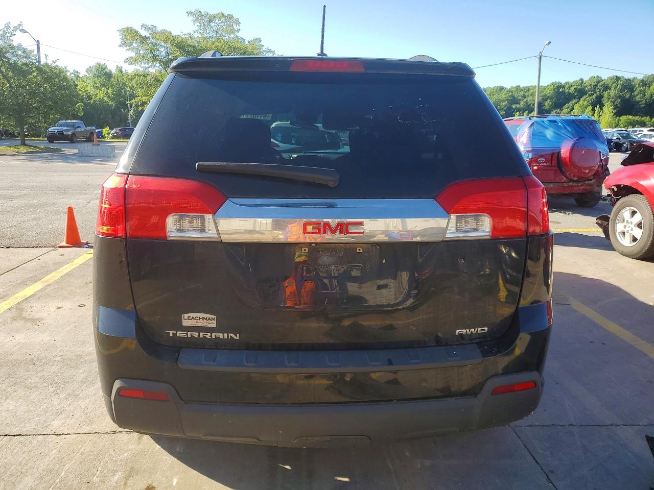 2015 Gmc Terrain Sle Черный vin: 2GKFLWEK8F6221820