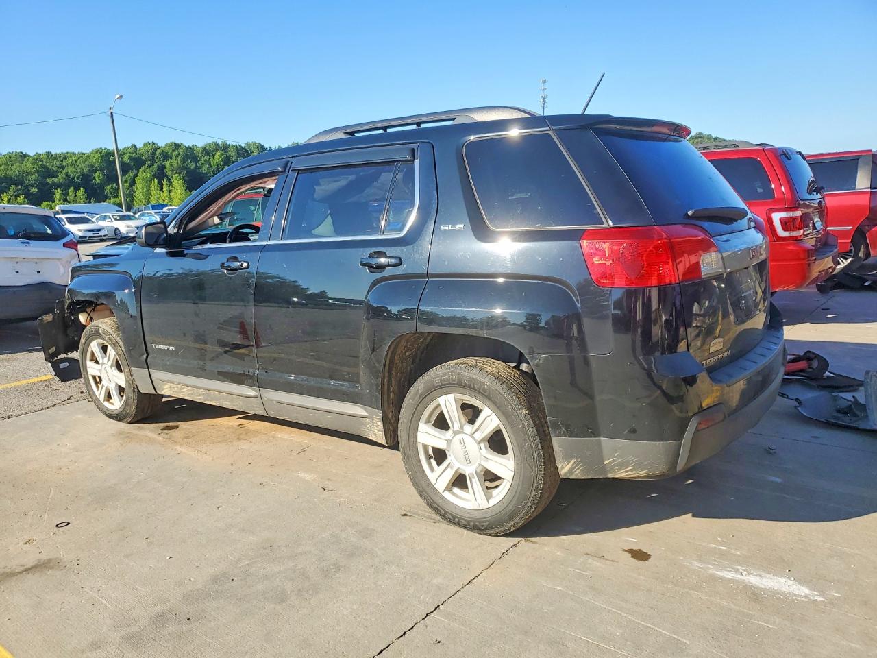 2015 Gmc Terrain Sle Черный vin: 2GKFLWEK8F6221820