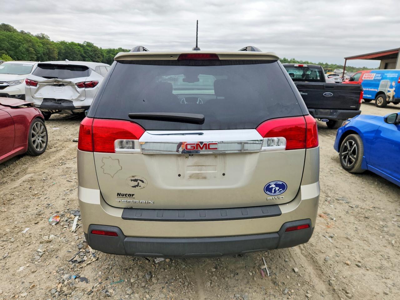 2015 Gmc Terrain Sle Золотой vin: 2GKFLWEK8F6274856
