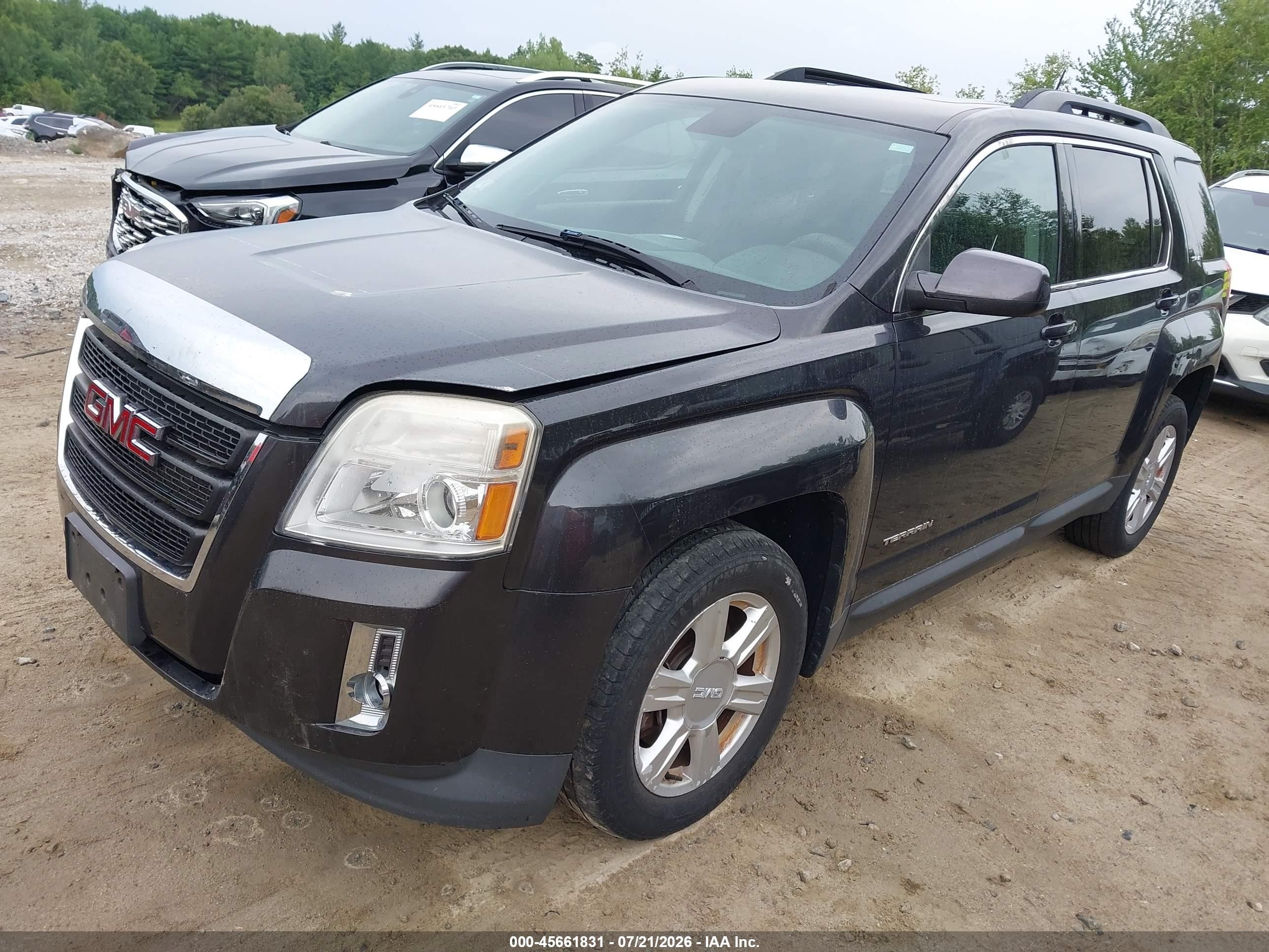 2015 Gmc Terrain Sle-2 Black vin: 2GKFLWEK8F6394141