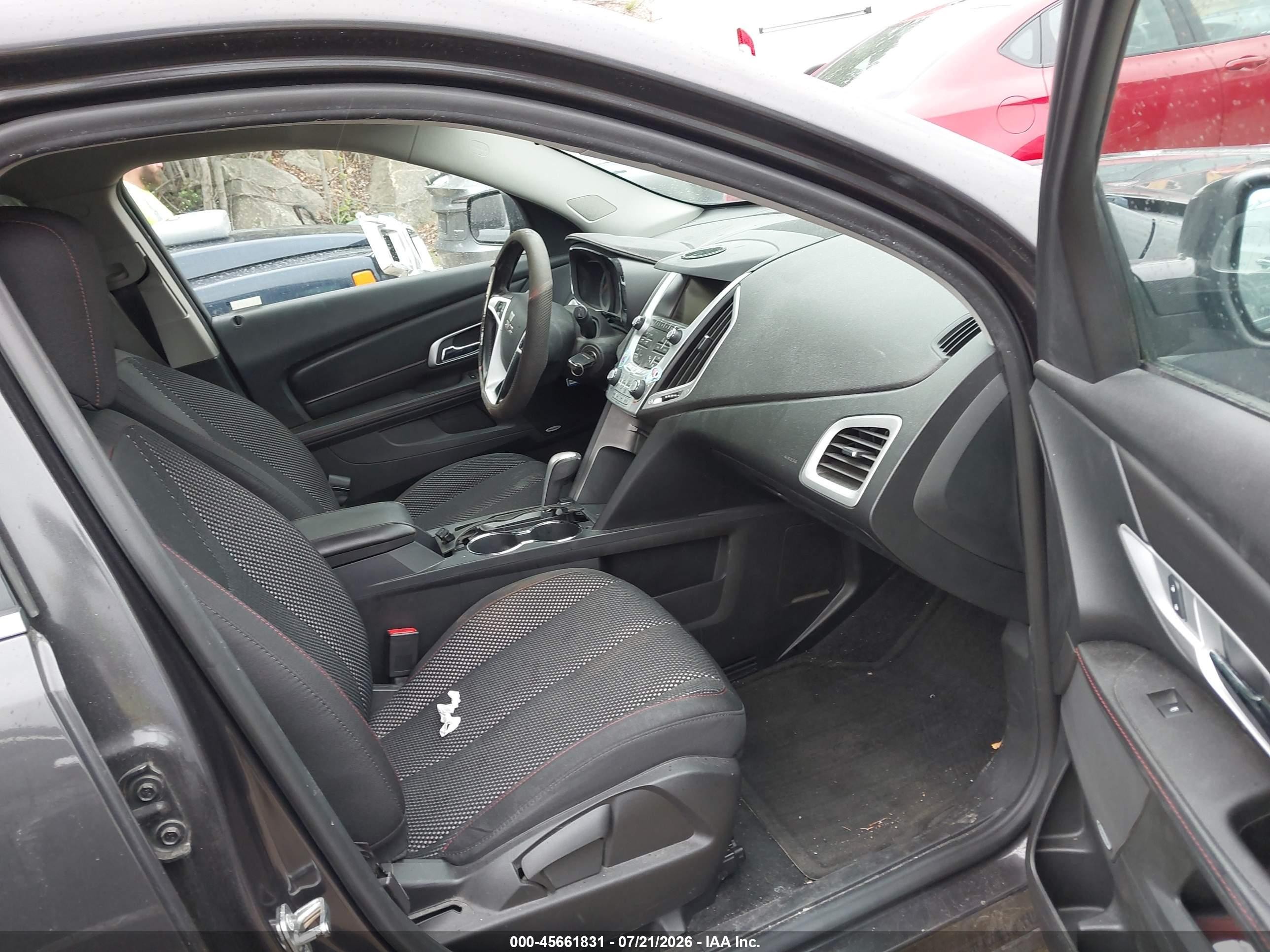 2015 Gmc Terrain Sle-2 Black vin: 2GKFLWEK8F6394141