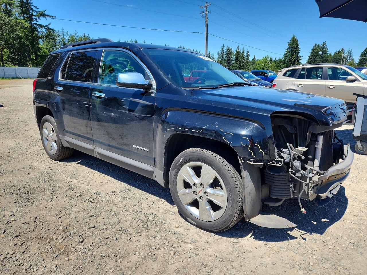 2014 Gmc Terrain Sle Black vin: 2GKFLWEK9E6211845