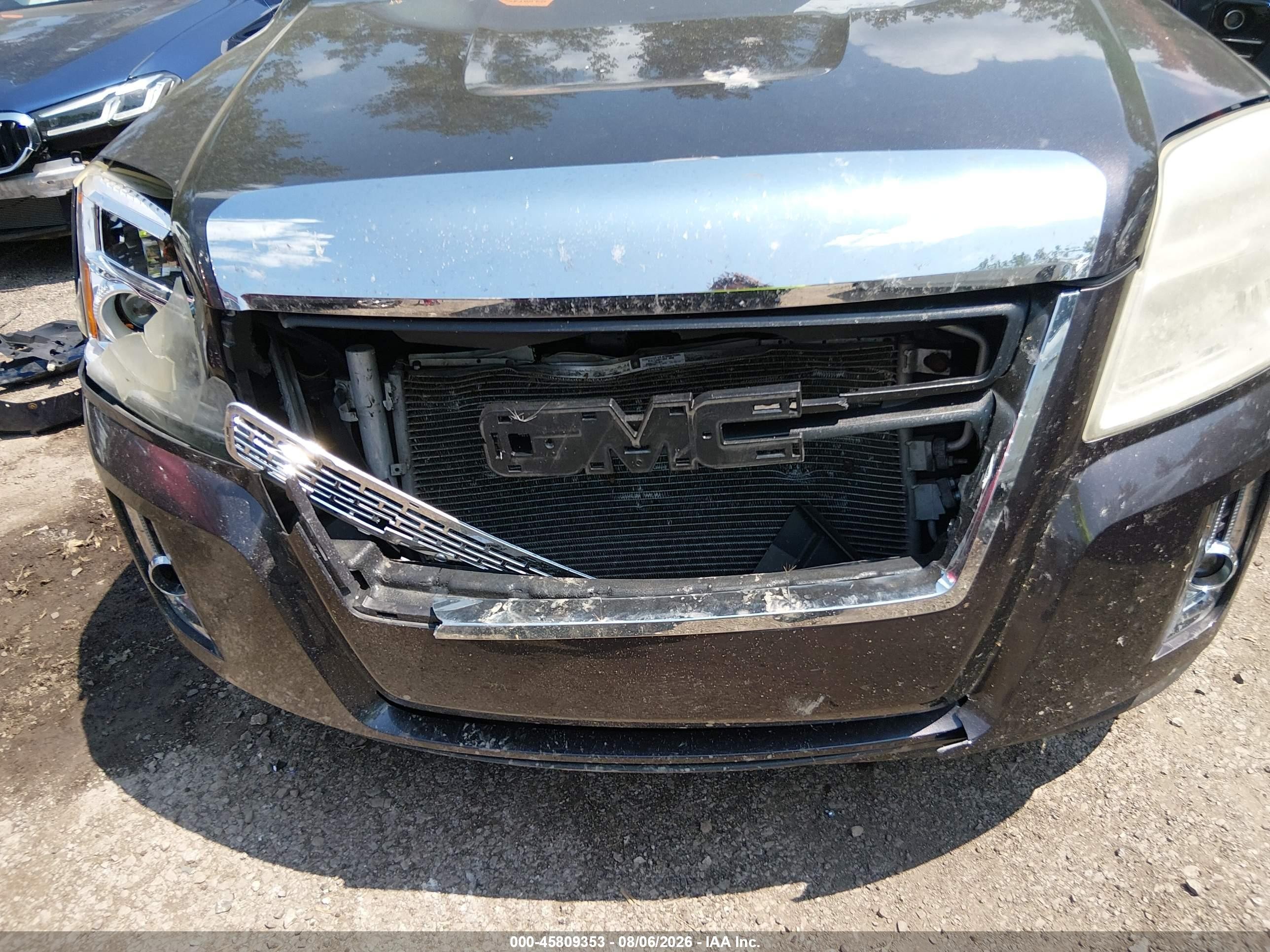 2014 Gmc Terrain Sle-2 Gray vin: 2GKFLWEK9E6331421