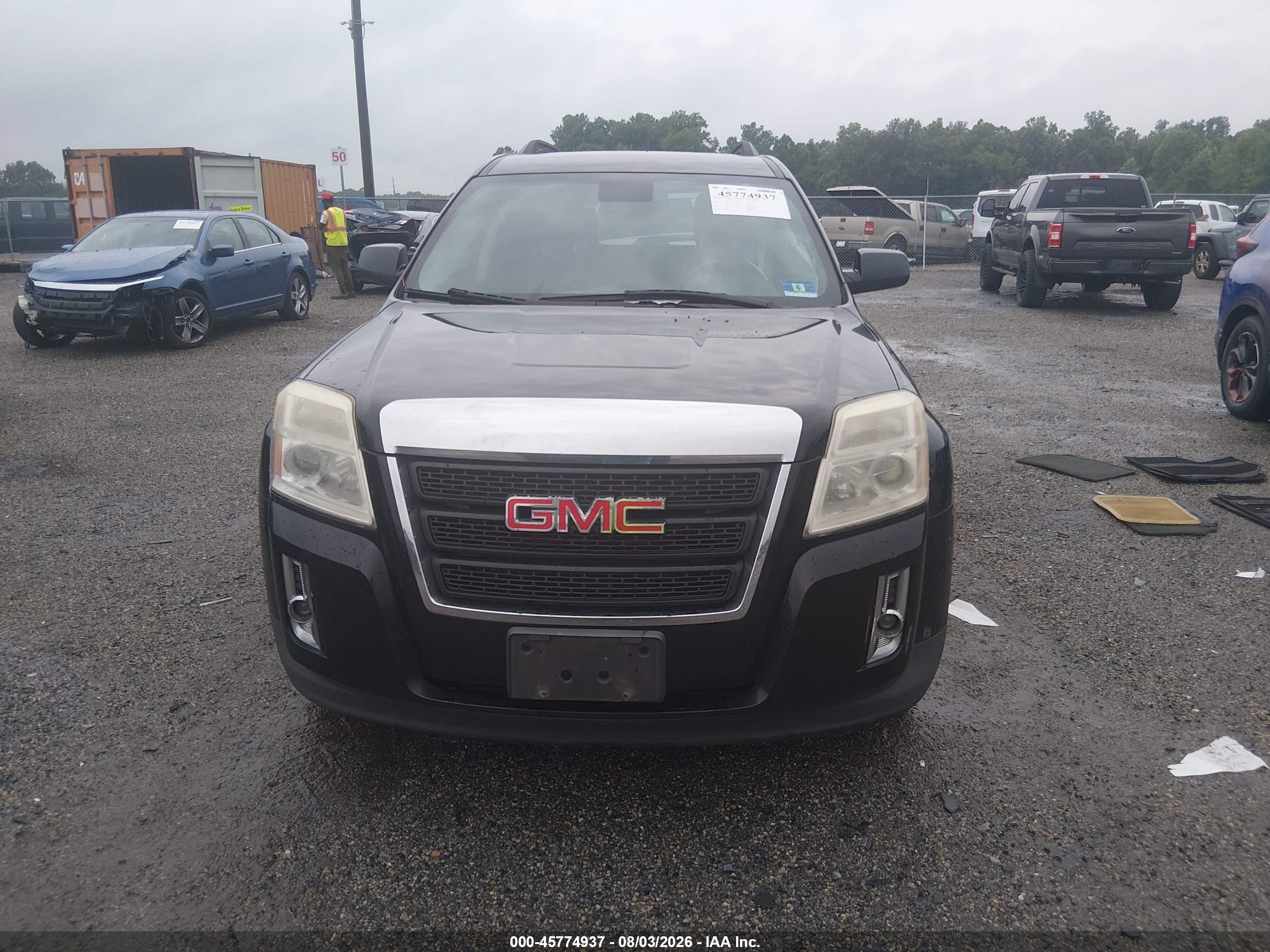 2014 Gmc Terrain Sle-2 Black vin: 2GKFLWEK9E6360577