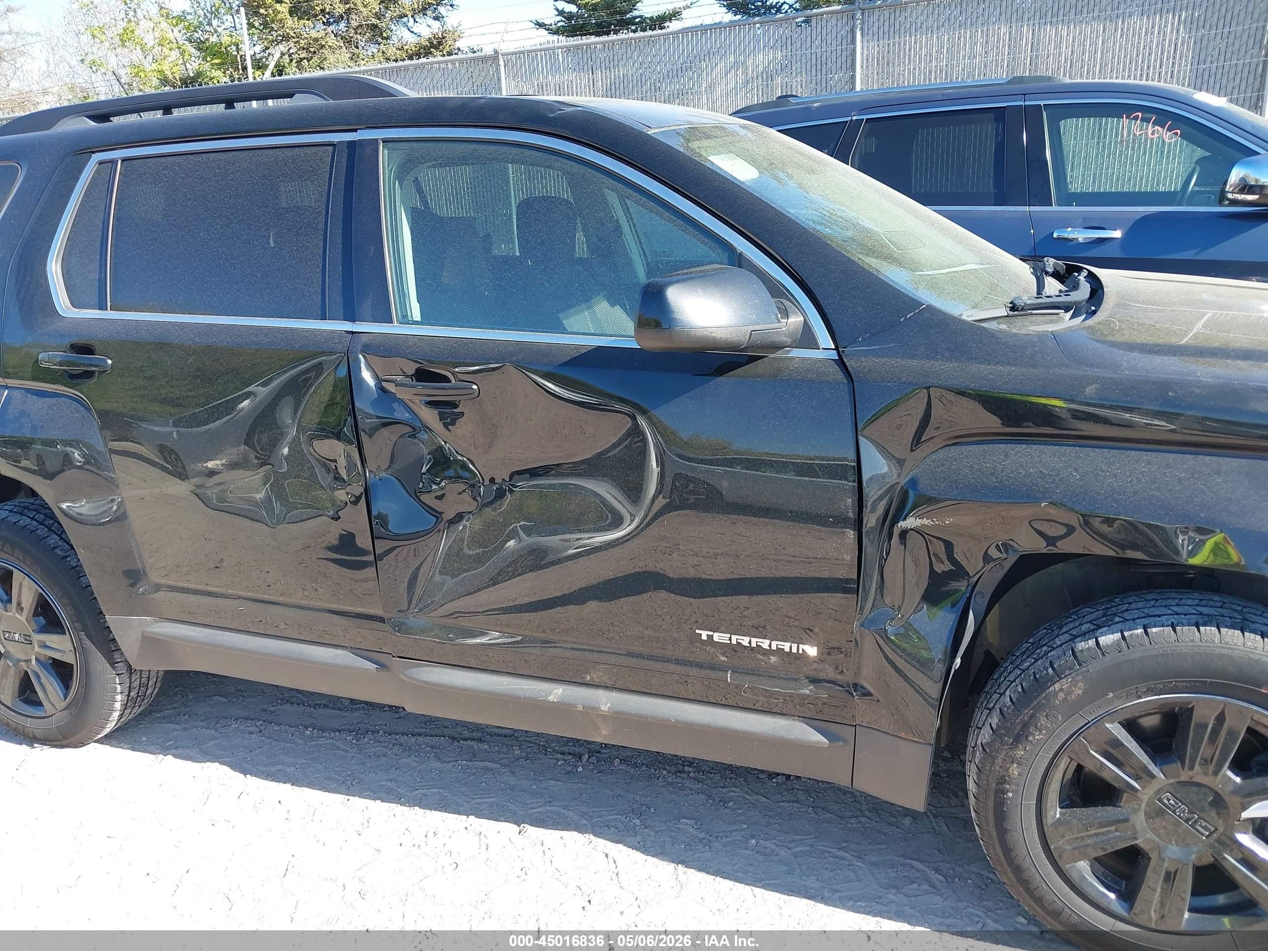 2014 Gmc Terrain Sle-2 Black vin: 2GKFLWEK9E6360790