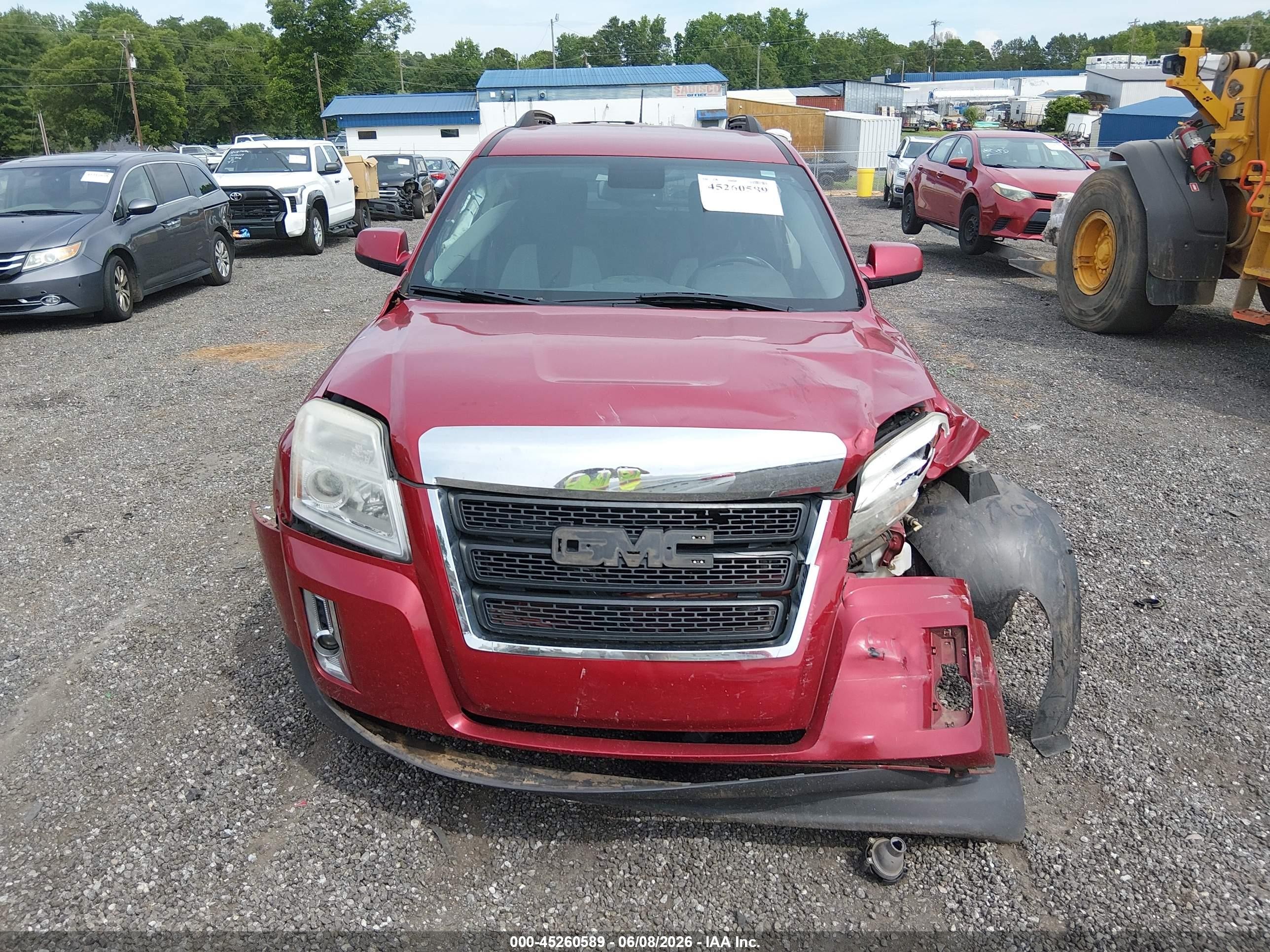 2014 Gmc Terrain Sle-2 Red vin: 2GKFLWEK9E6367559
