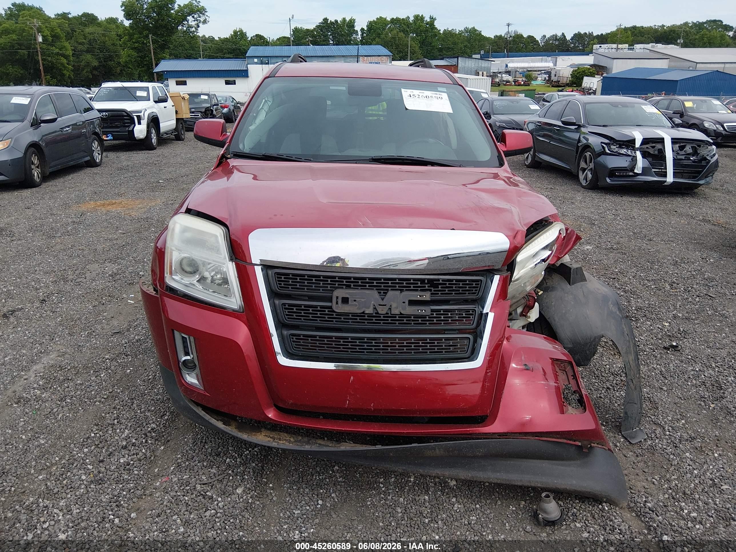 2014 Gmc Terrain Sle-2 Red vin: 2GKFLWEK9E6367559