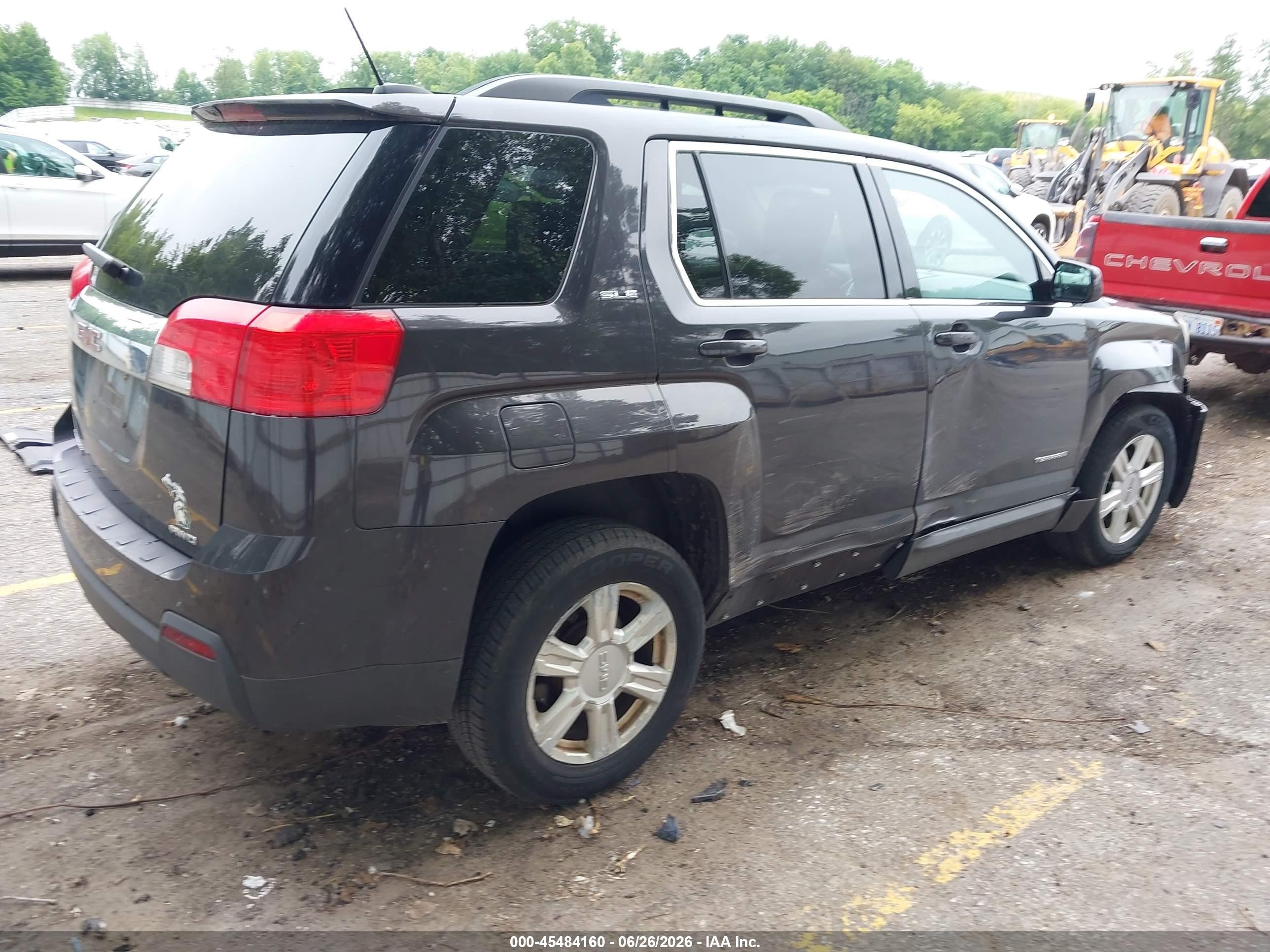 2015 Gmc Terrain Sle-2 Black vin: 2GKFLWEK9F6265292