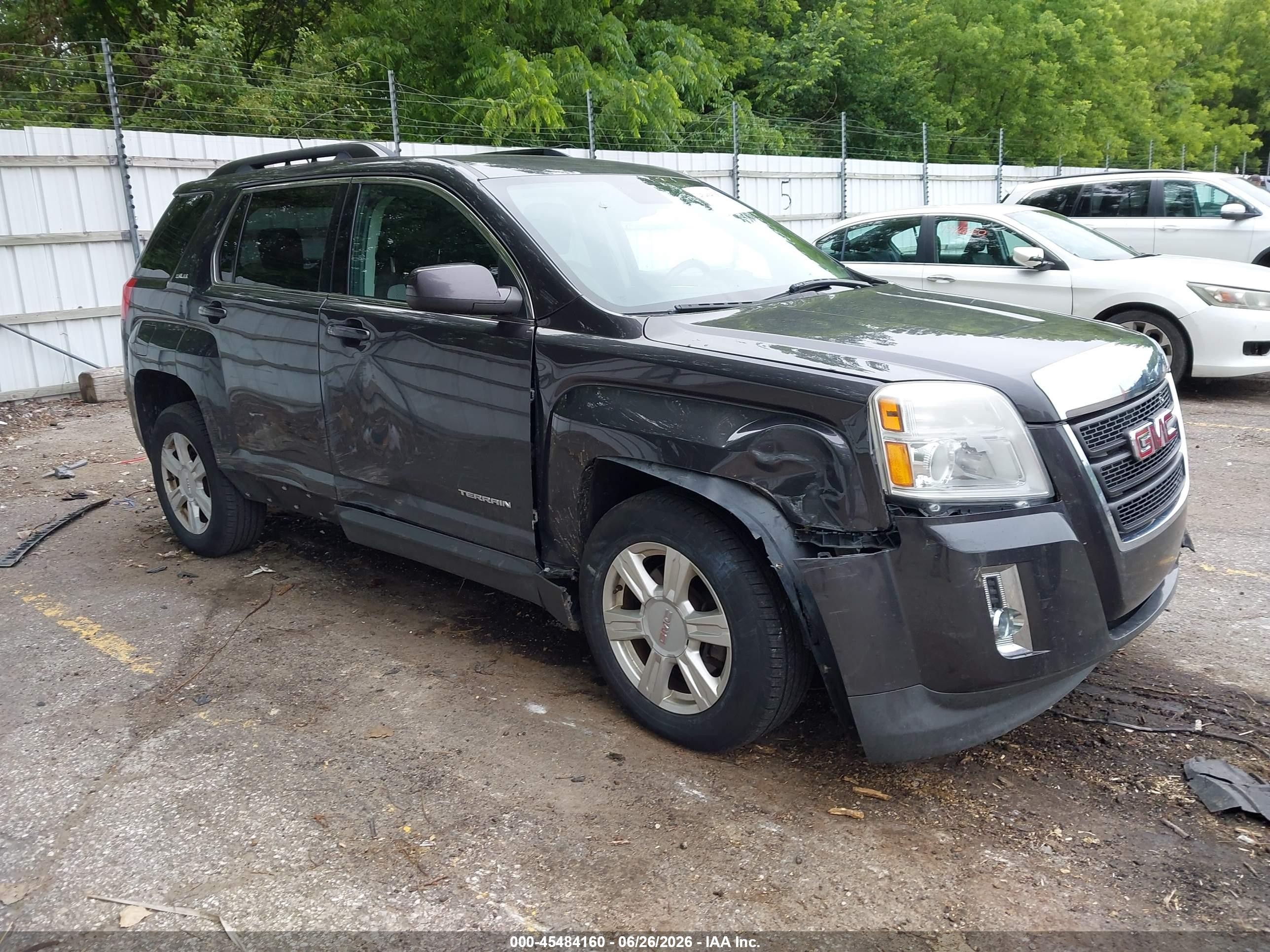 2015 Gmc Terrain Sle-2 Black vin: 2GKFLWEK9F6265292
