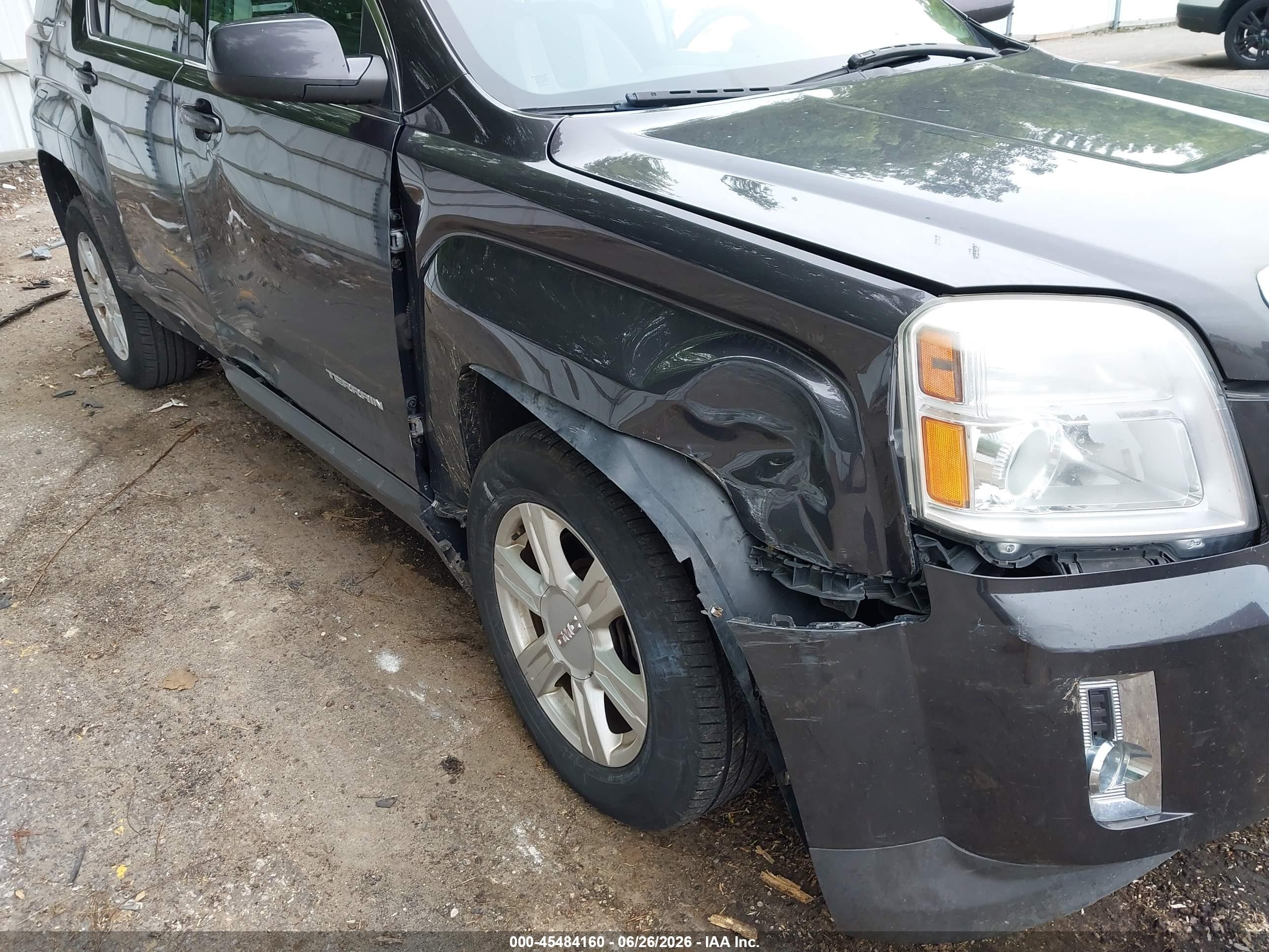 2015 Gmc Terrain Sle-2 Black vin: 2GKFLWEK9F6265292