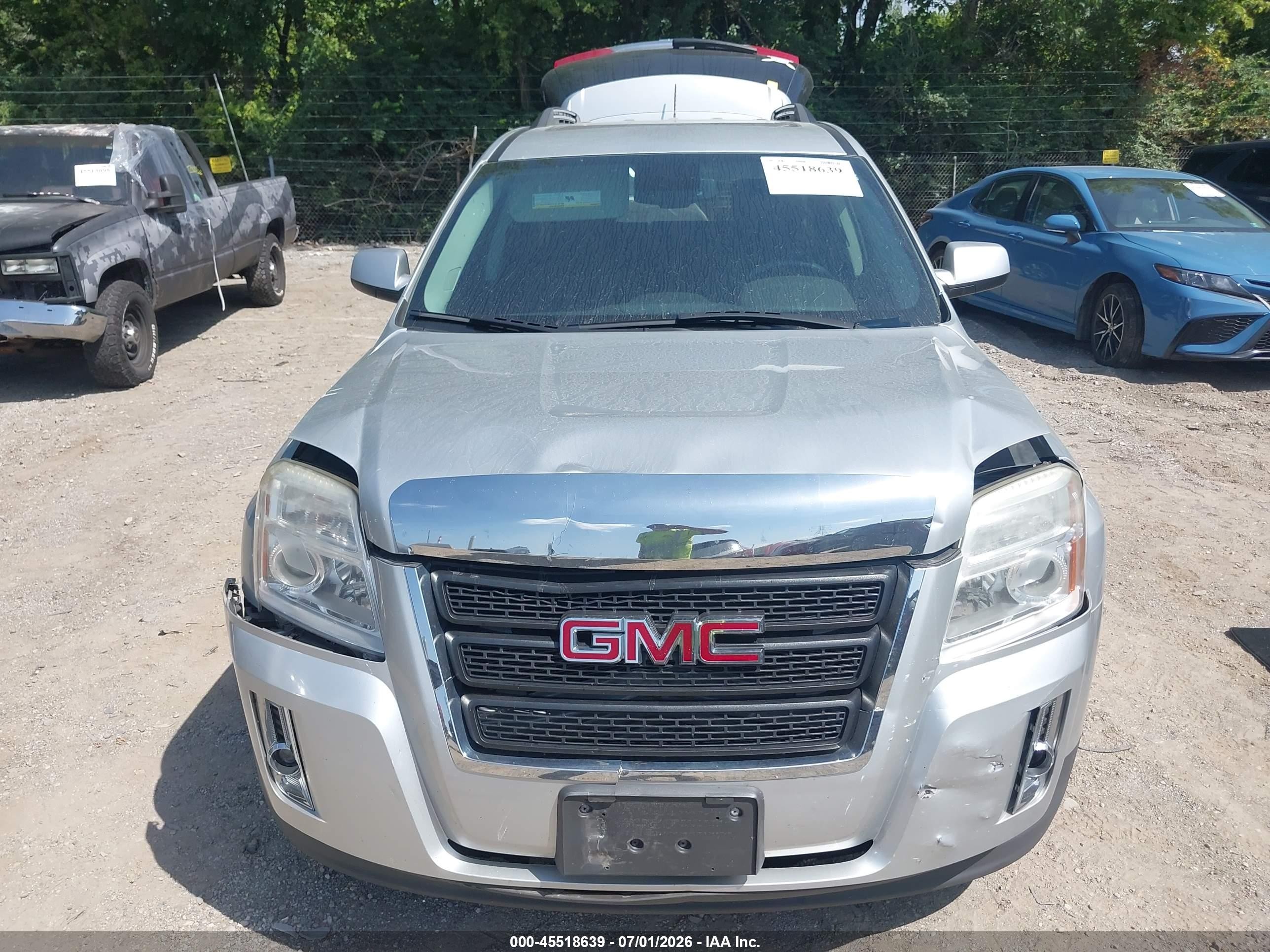 2015 Gmc Terrain Sle-2 Silver vin: 2GKFLWEK9F6343053