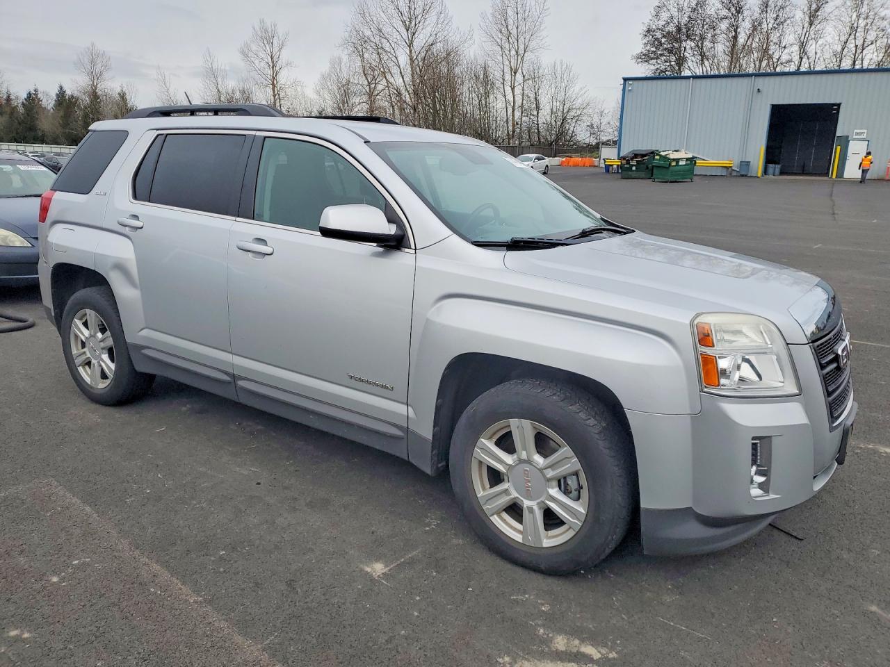2015 Gmc Terrain Sle Silver vin: 2GKFLWEKXF6104207