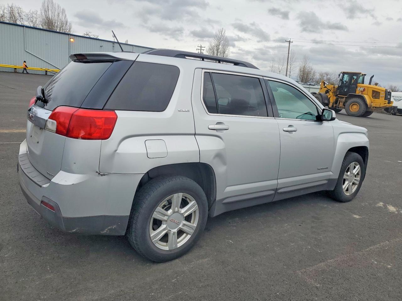 2015 Gmc Terrain Sle Silver vin: 2GKFLWEKXF6104207