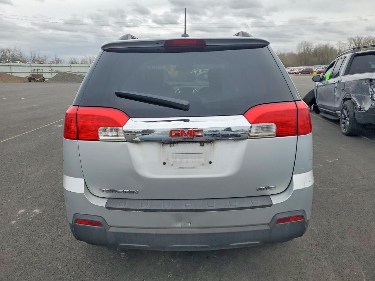 2015 Gmc Terrain Sle Silver vin: 2GKFLWEKXF6104207