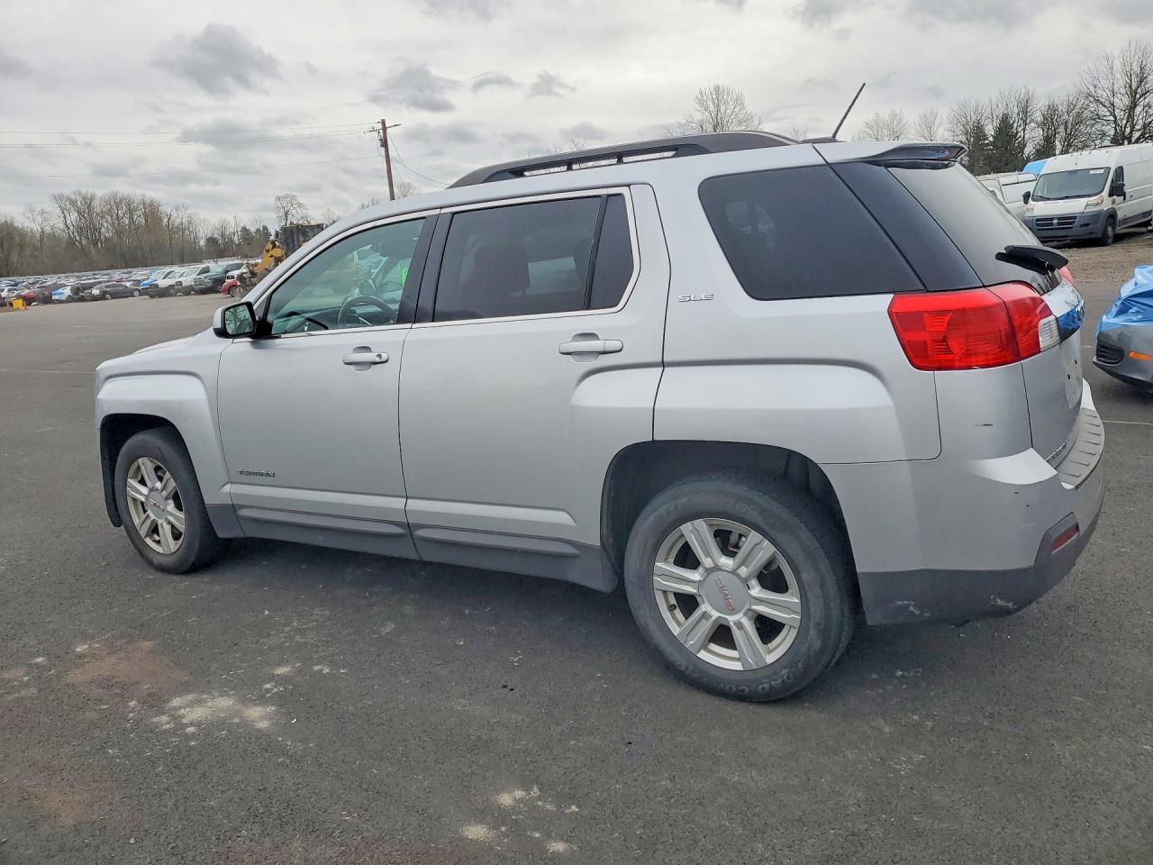 2015 Gmc Terrain Sle Silver vin: 2GKFLWEKXF6104207