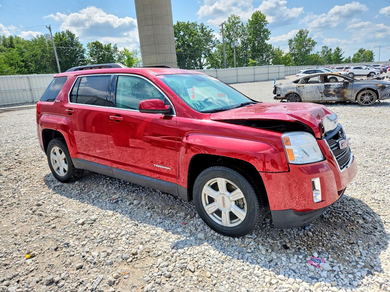 2015 Gmc Terrain Sle Burgundy vin: 2GKFLWEKXF6346155