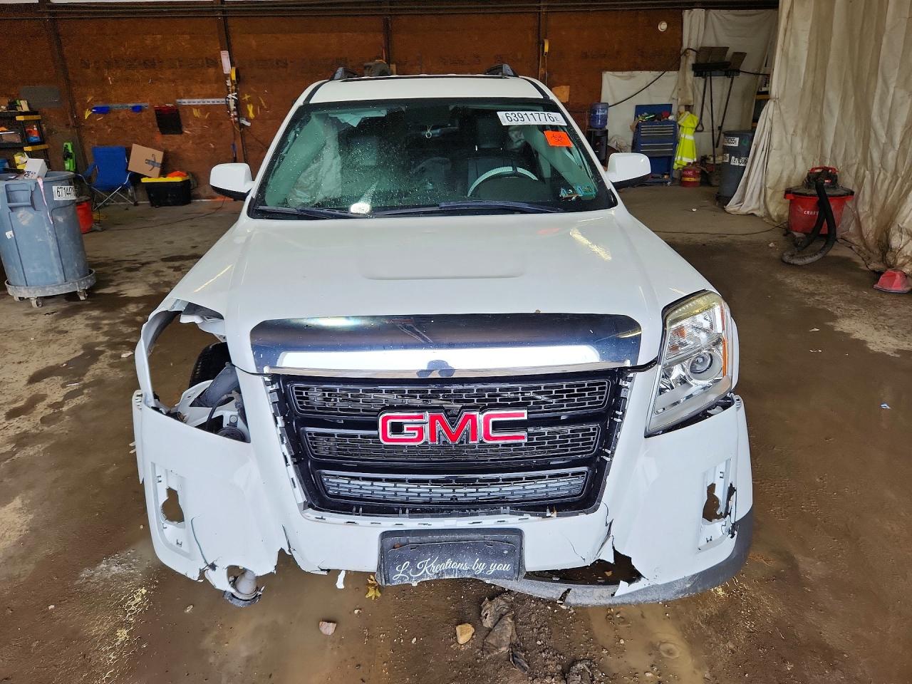 2014 Gmc Terrain Slt White vin: 2GKFLXE30E6219735
