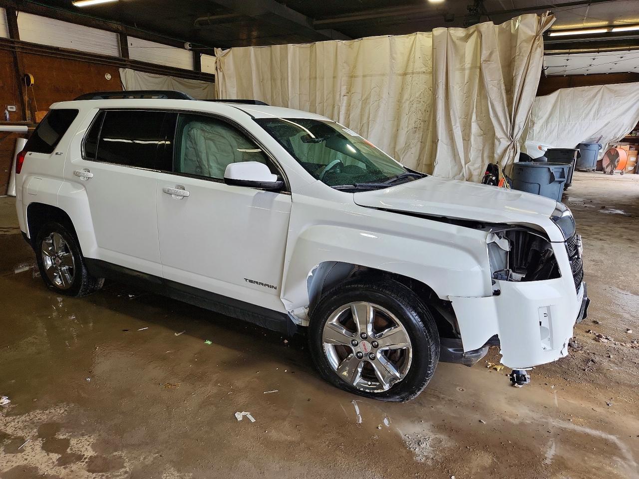 2014 Gmc Terrain Slt White vin: 2GKFLXE30E6219735