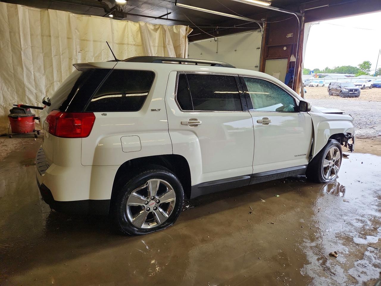 2014 Gmc Terrain Slt White vin: 2GKFLXE30E6219735