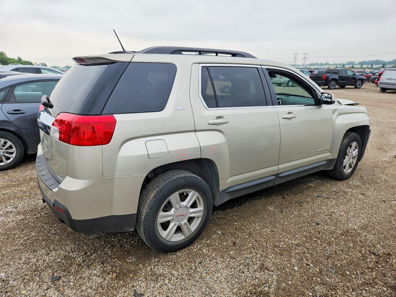 2014 Gmc Terrain Slt Beige vin: 2GKFLXE30E6373751