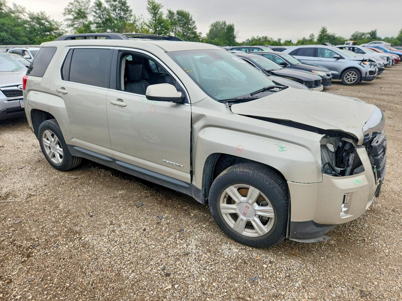 2014 Gmc Terrain Slt Beige vin: 2GKFLXE30E6373751