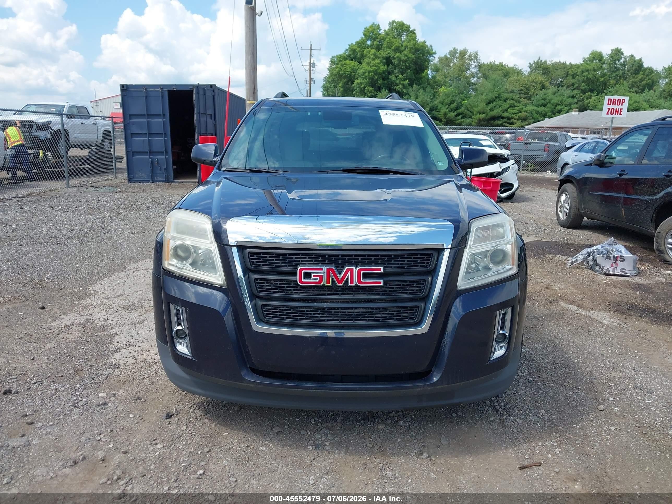 2015 Gmc Terrain Slt-1 Blue vin: 2GKFLXE30F6187001