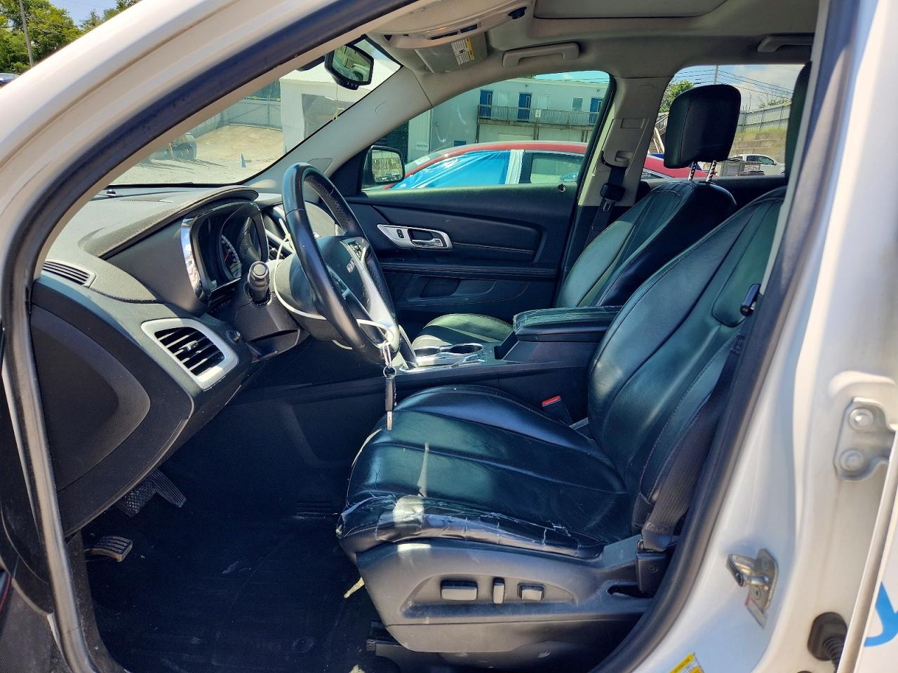 2015 Gmc Terrain Slt White vin: 2GKFLXE30F6365019