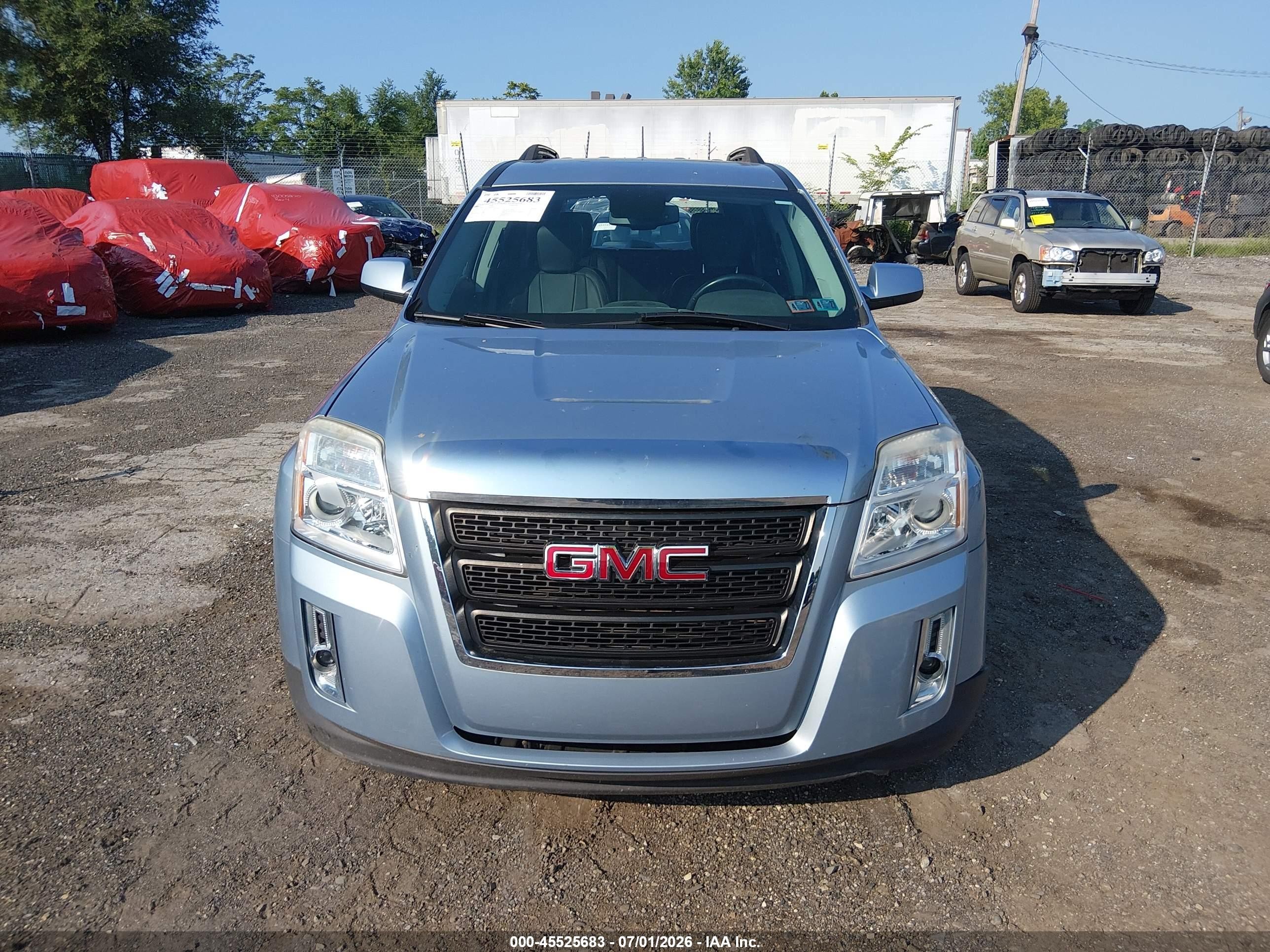 2014 Gmc Terrain Slt-1 Light Blue vin: 2GKFLXE31E6240268