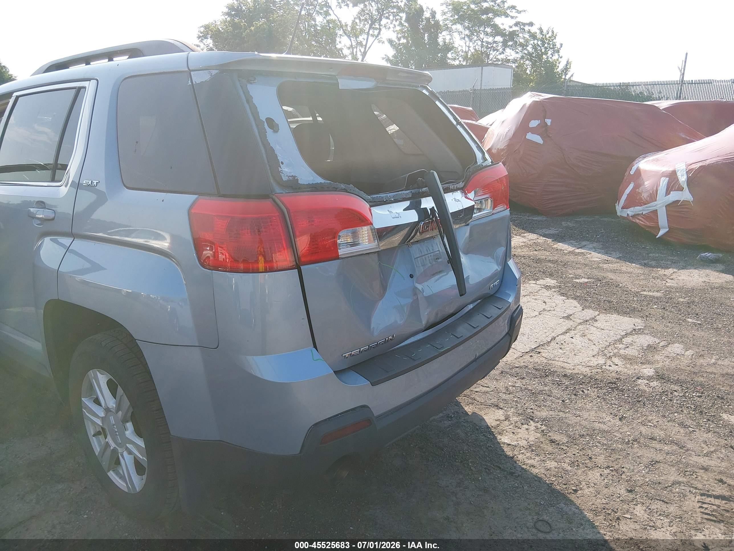 2014 Gmc Terrain Slt-1 Light Blue vin: 2GKFLXE31E6240268
