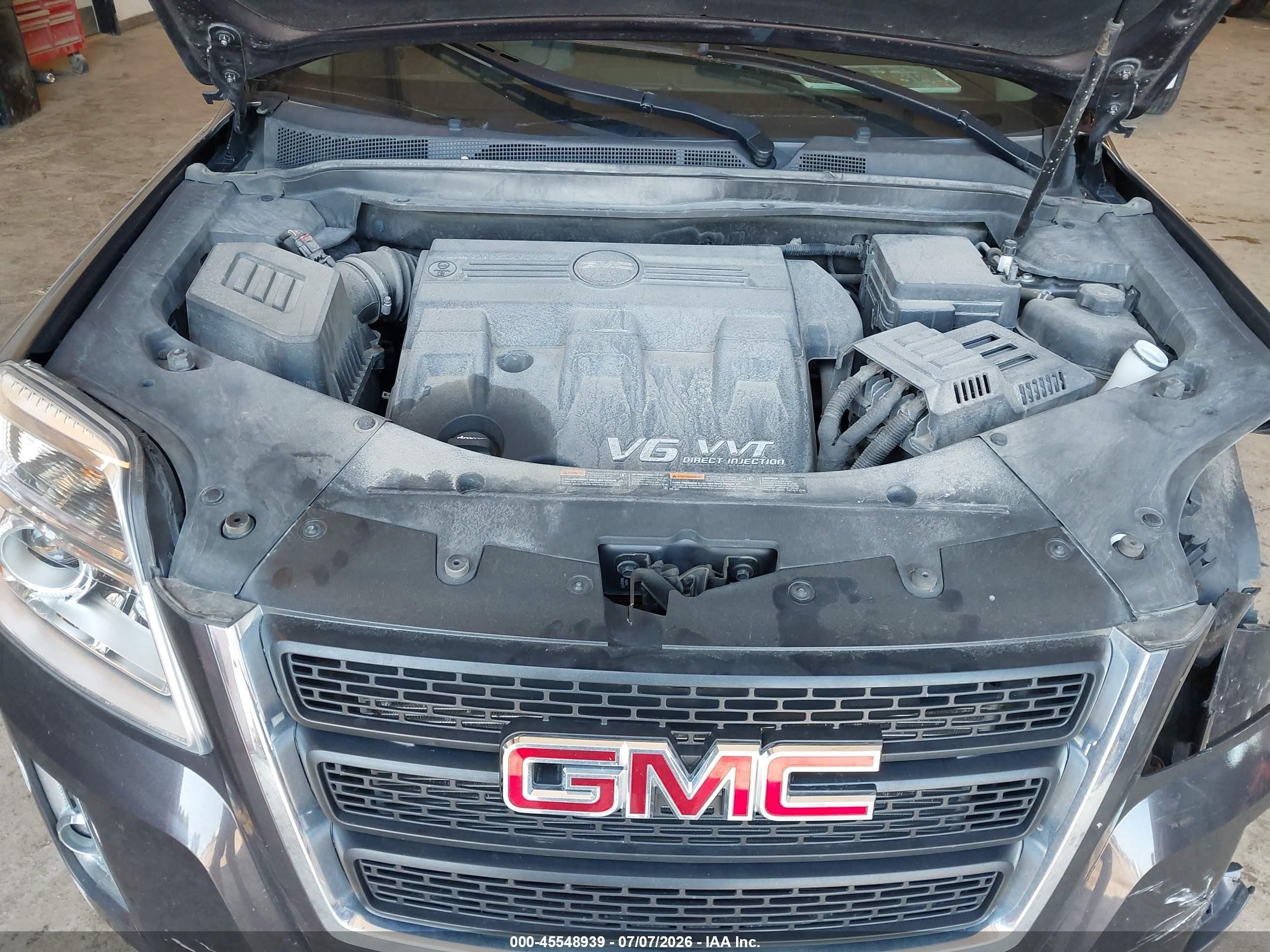 2014 Gmc Terrain Slt-1 Gray vin: 2GKFLXE31E6285226