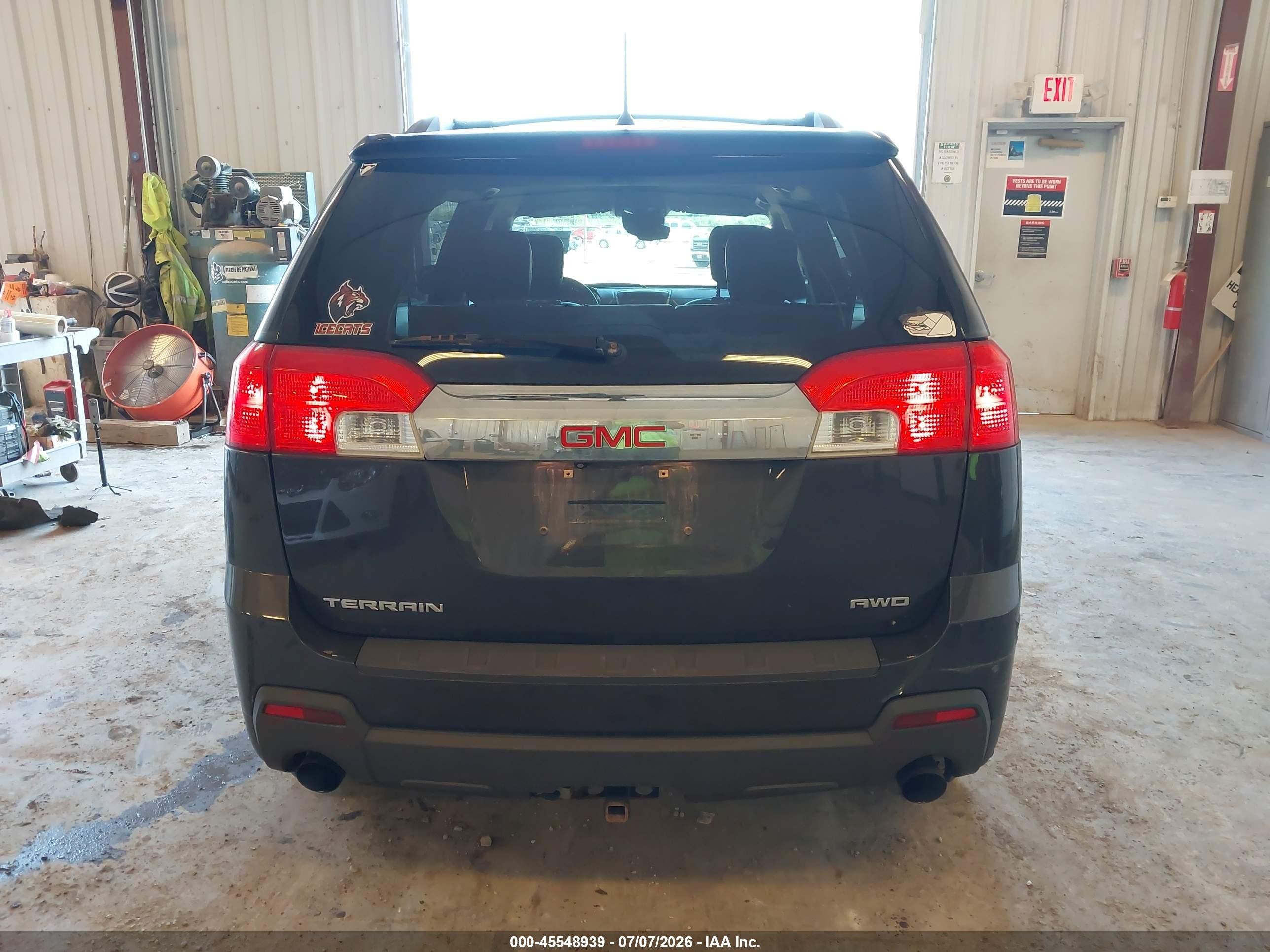 2014 Gmc Terrain Slt-1 Gray vin: 2GKFLXE31E6285226