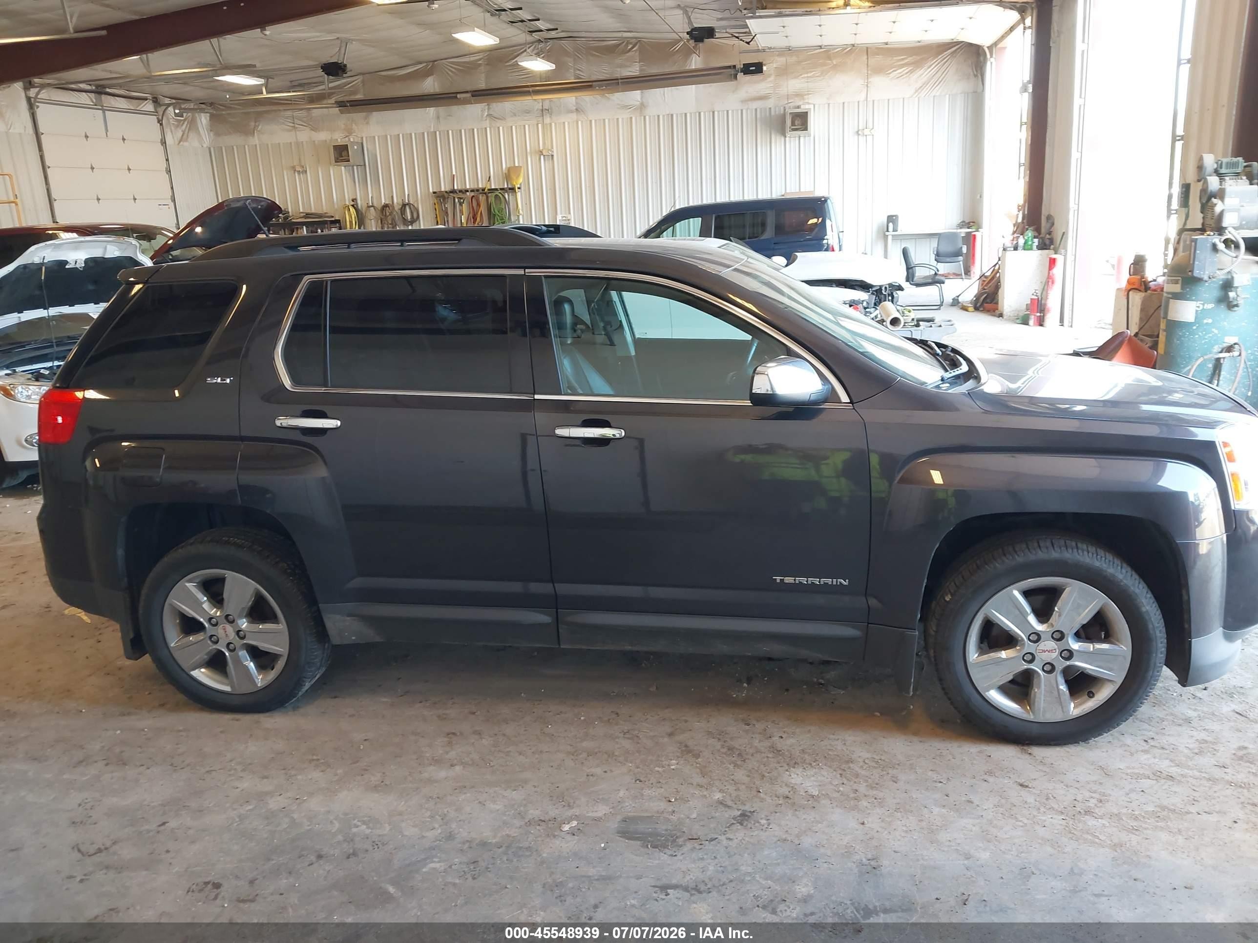 2014 Gmc Terrain Slt-1 Gray vin: 2GKFLXE31E6285226