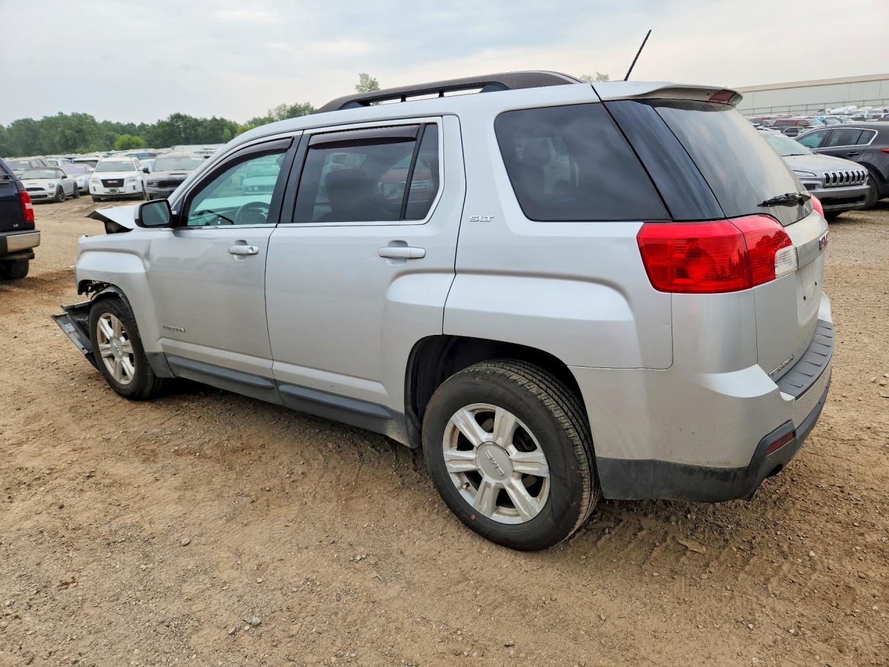 2015 Gmc Terrain Slt Silver vin: 2GKFLXE32F6262863