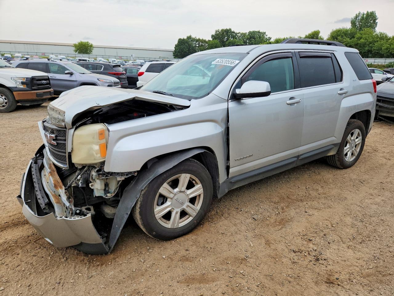 2015 Gmc Terrain Slt Silver vin: 2GKFLXE32F6262863