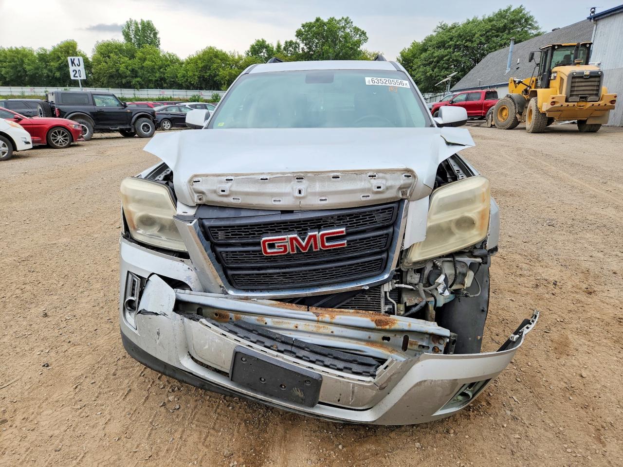2015 Gmc Terrain Slt Silver vin: 2GKFLXE32F6262863