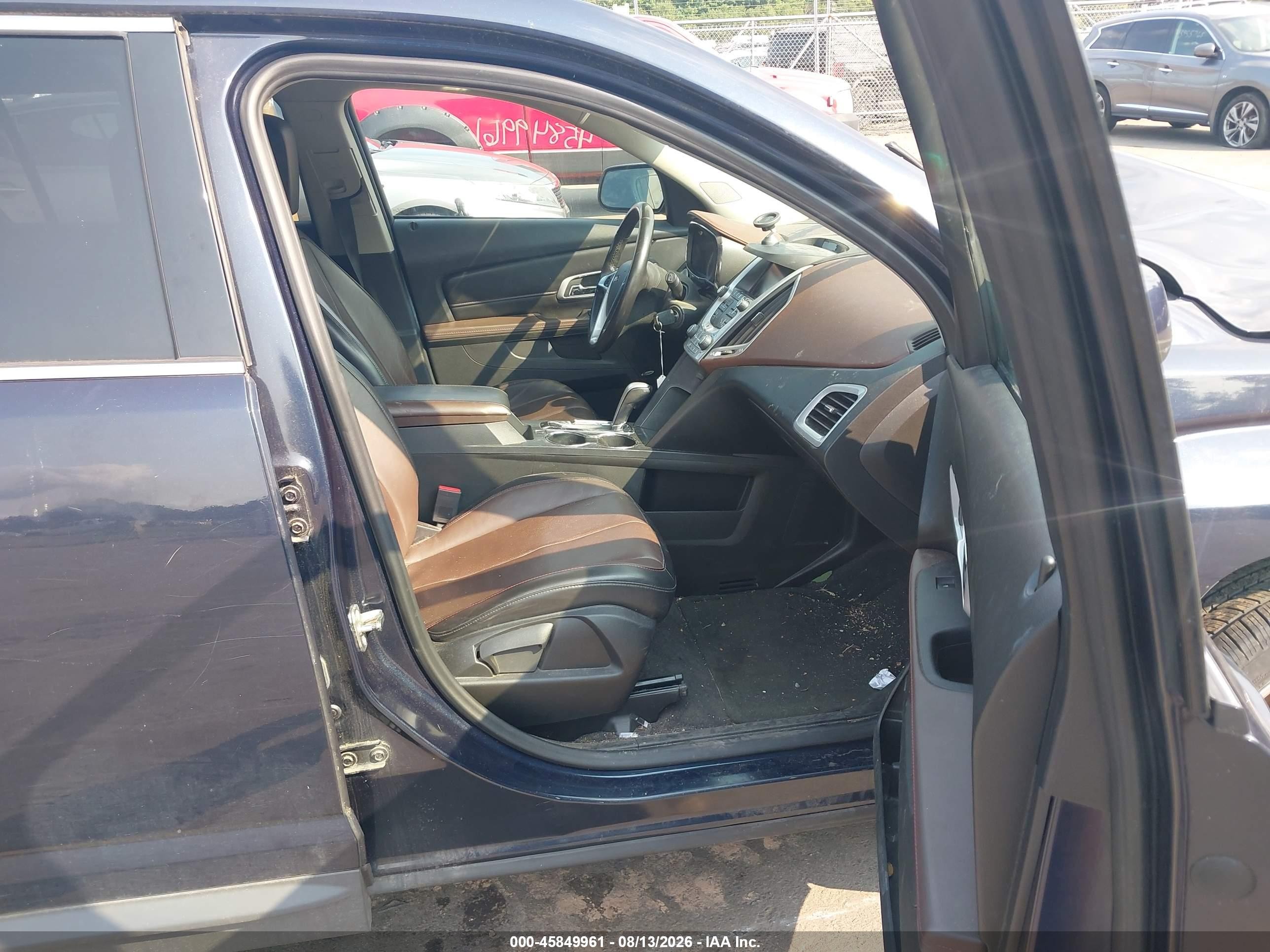 2015 Gmc Terrain Slt-1 Dark Blue vin: 2GKFLXE33F6420417