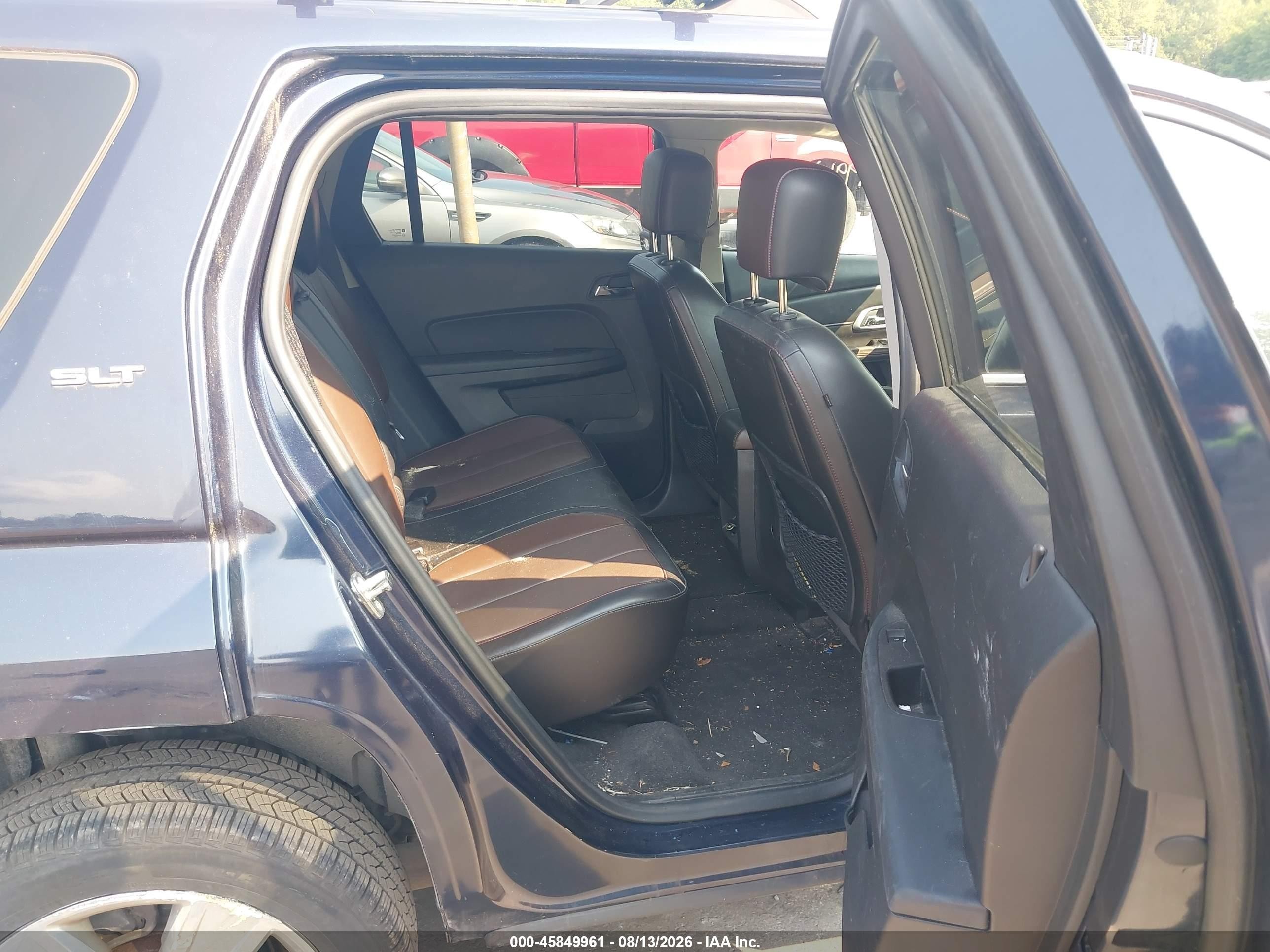 2015 Gmc Terrain Slt-1 Dark Blue vin: 2GKFLXE33F6420417