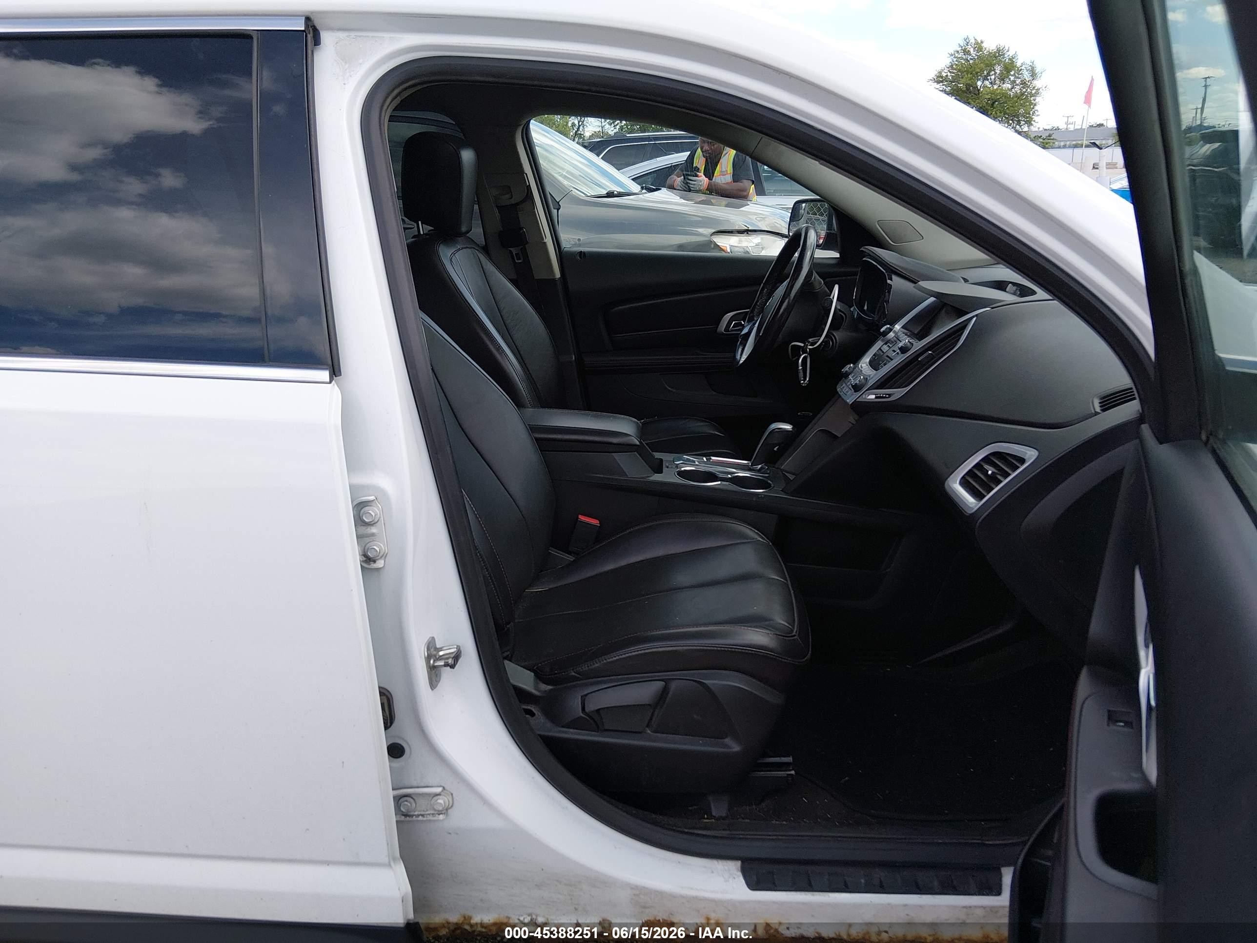 2013 Gmc Terrain Slt-2 White vin: 2GKFLXE34D6115697