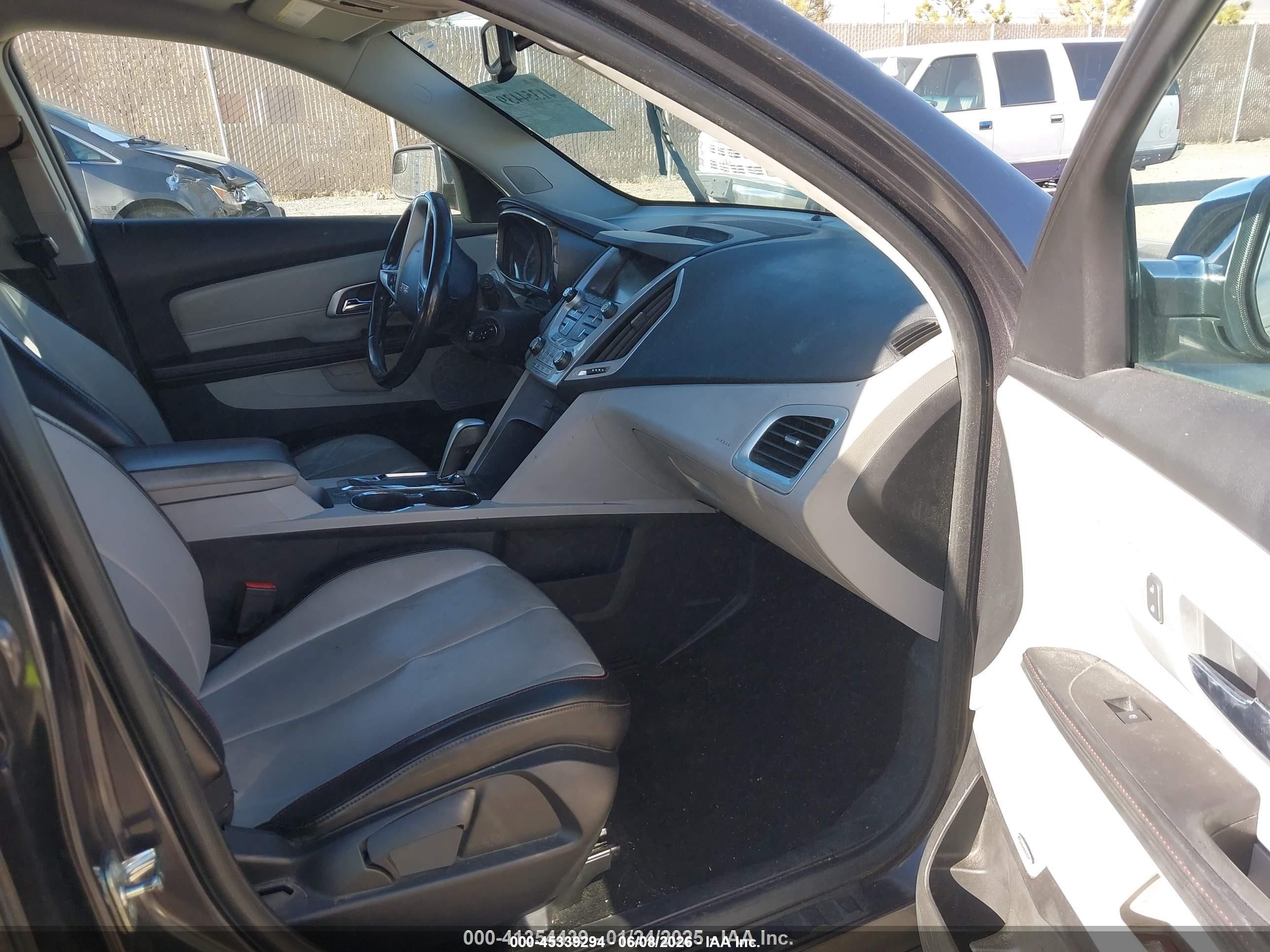 2013 Gmc Terrain Slt-2 Gray vin: 2GKFLXE34D6120625