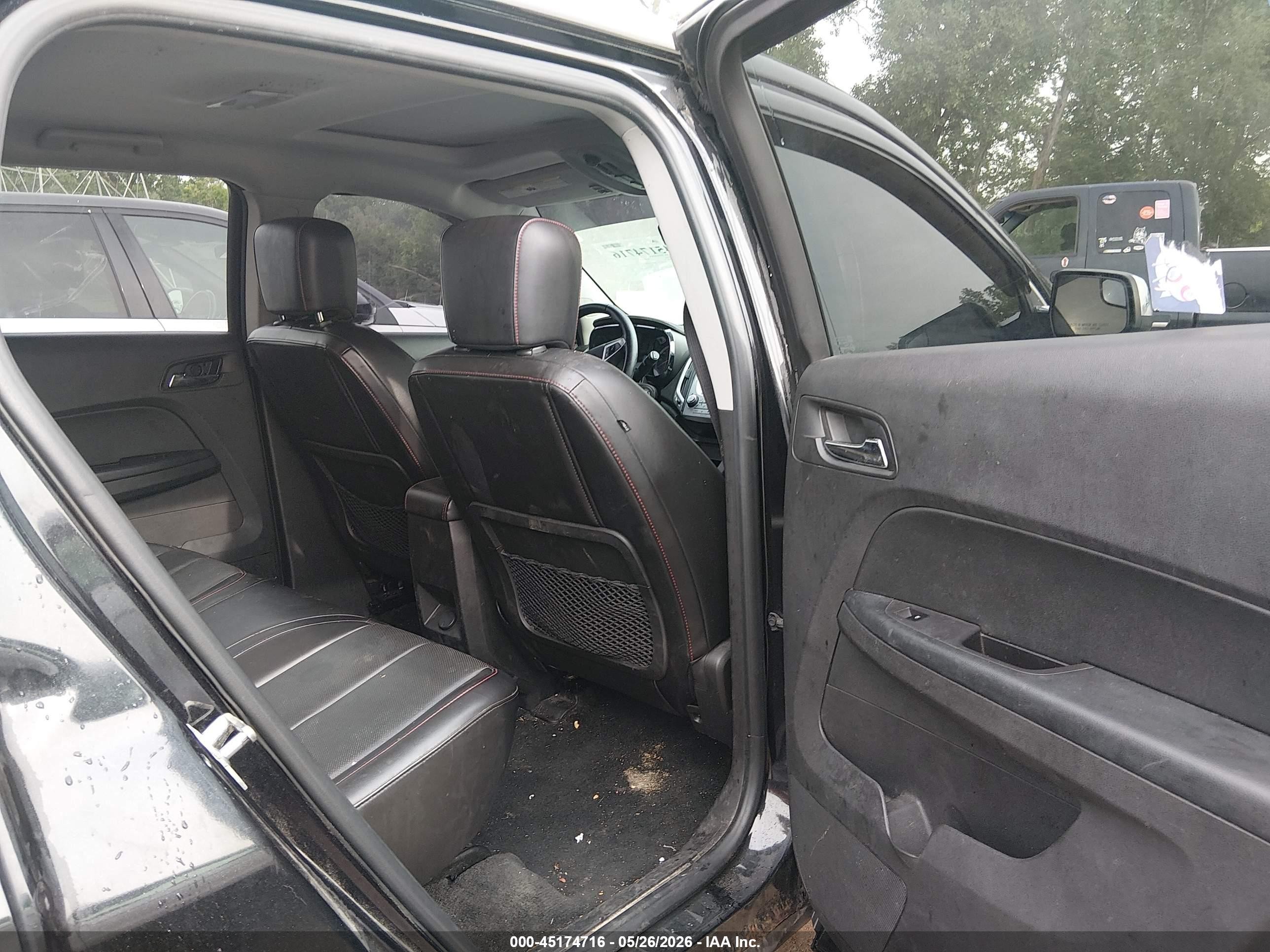 2013 Gmc Terrain Slt-2 Black vin: 2GKFLXE34D6304236