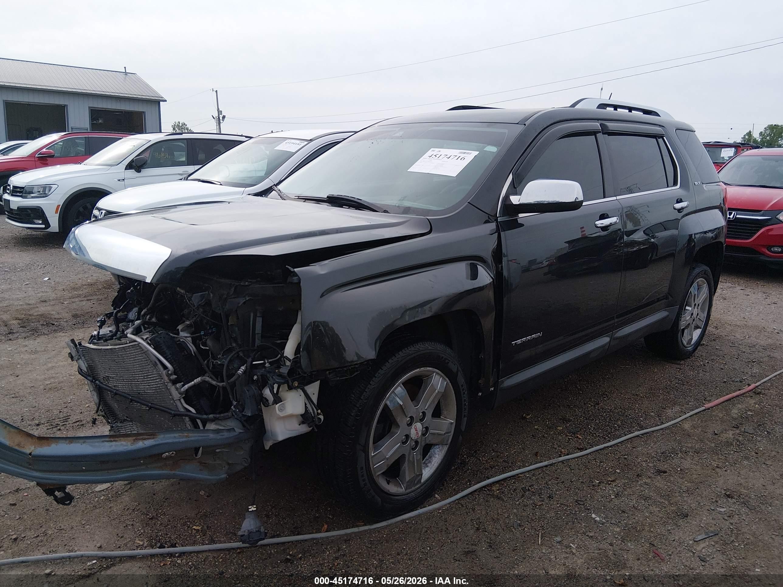 2013 Gmc Terrain Slt-2 Black vin: 2GKFLXE34D6304236
