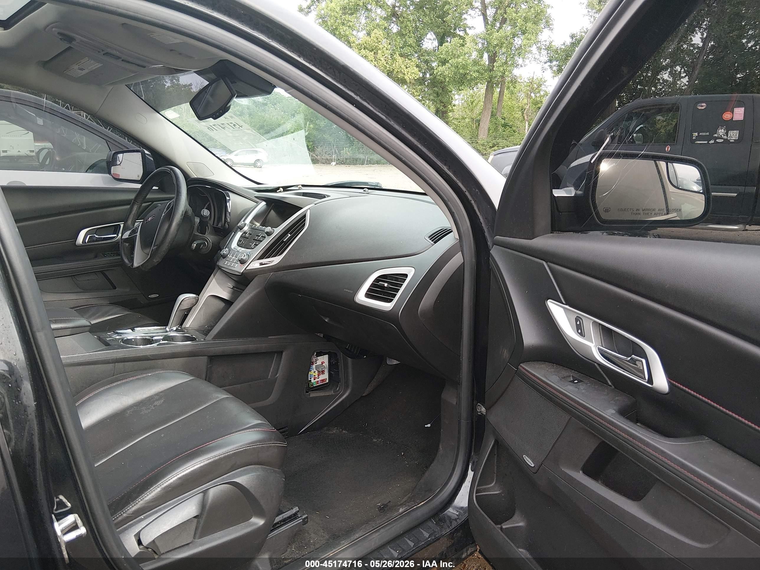 2013 Gmc Terrain Slt-2 Black vin: 2GKFLXE34D6304236