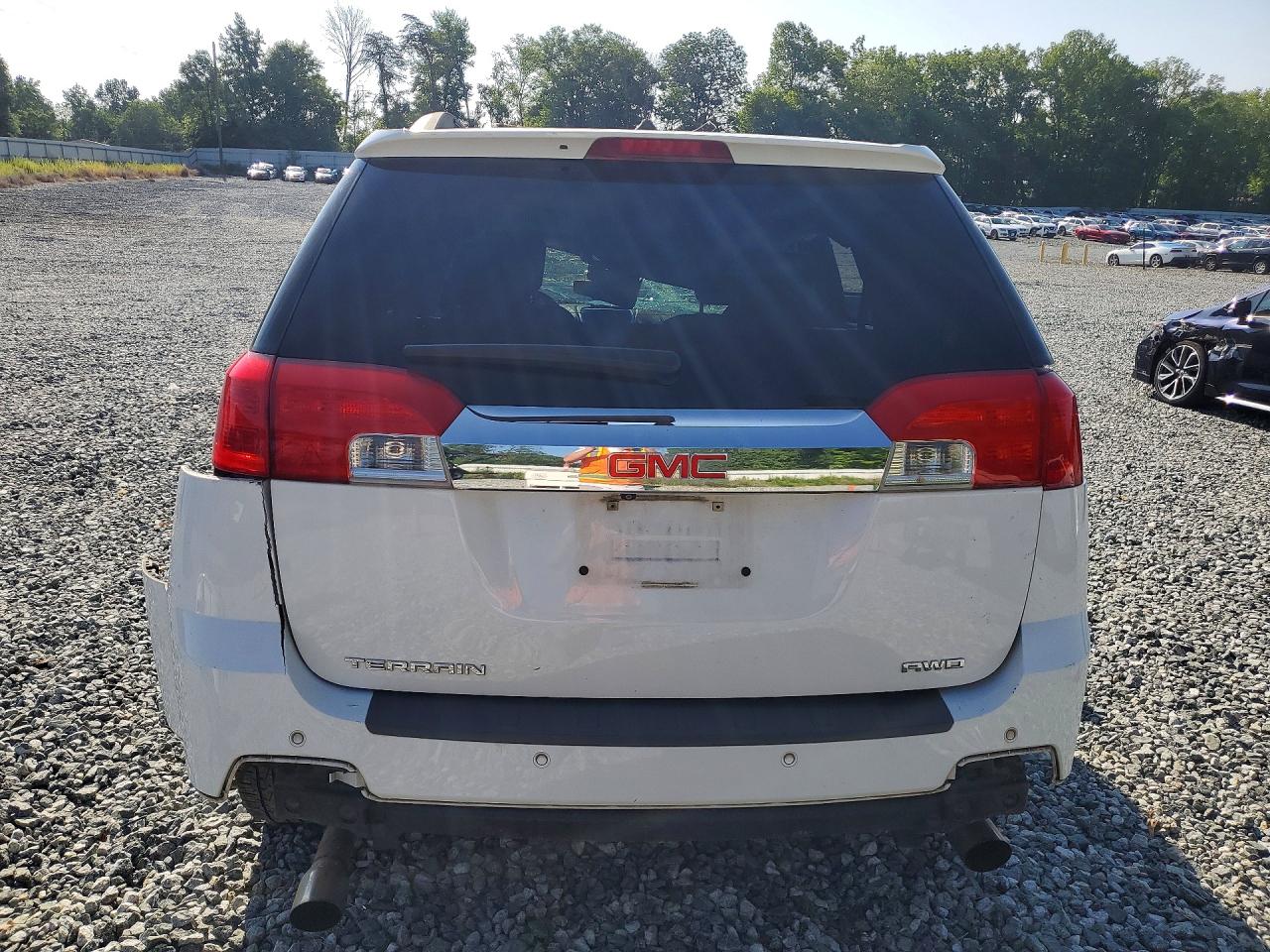 2014 Gmc Terrain Slt White vin: 2GKFLXE34E6139452